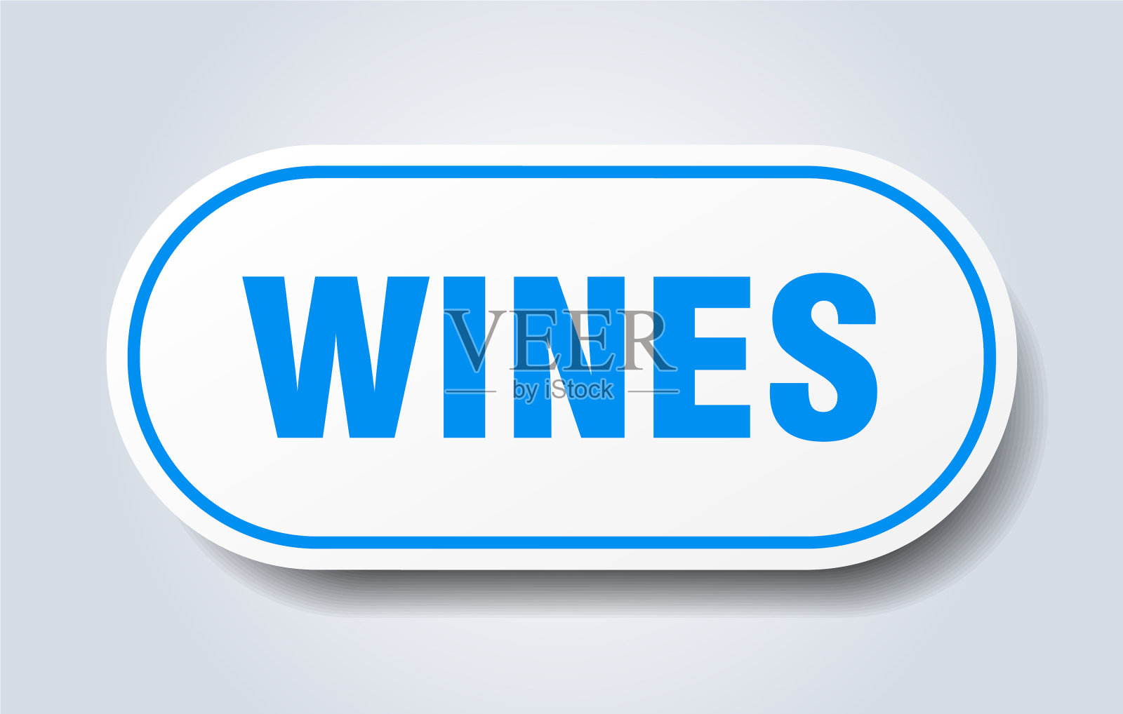 葡萄酒标志圆形隔离按钮白色贴纸插画图片素材