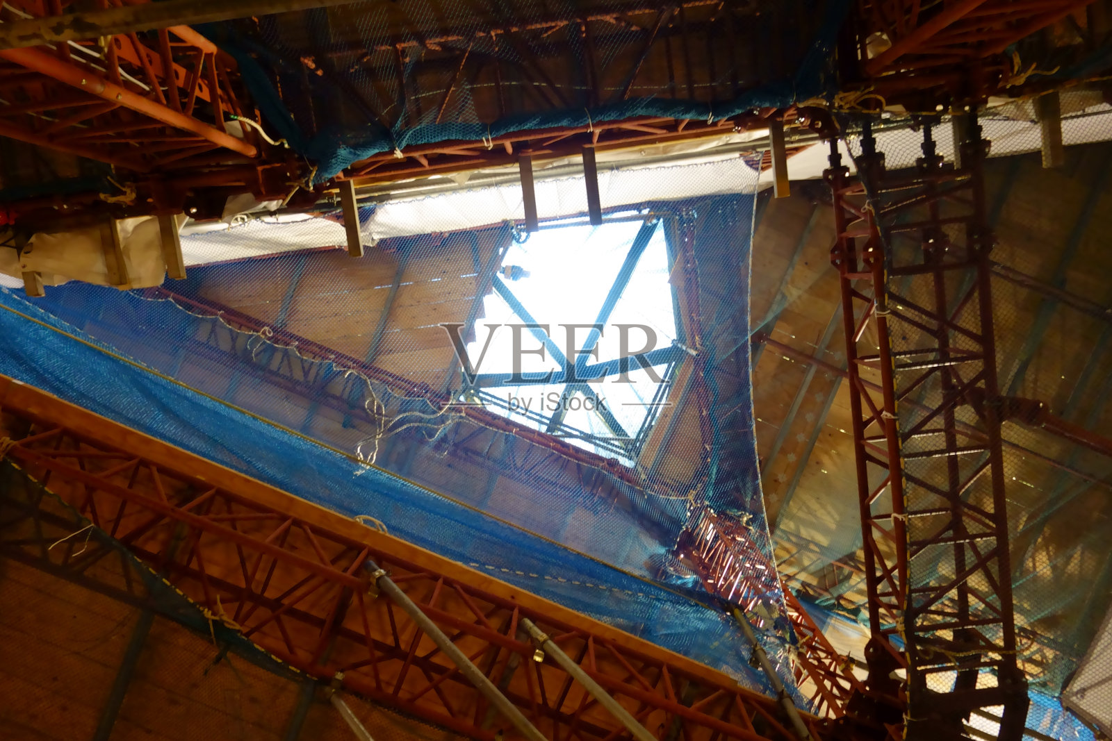 高层建筑的施工模式照片摄影图片