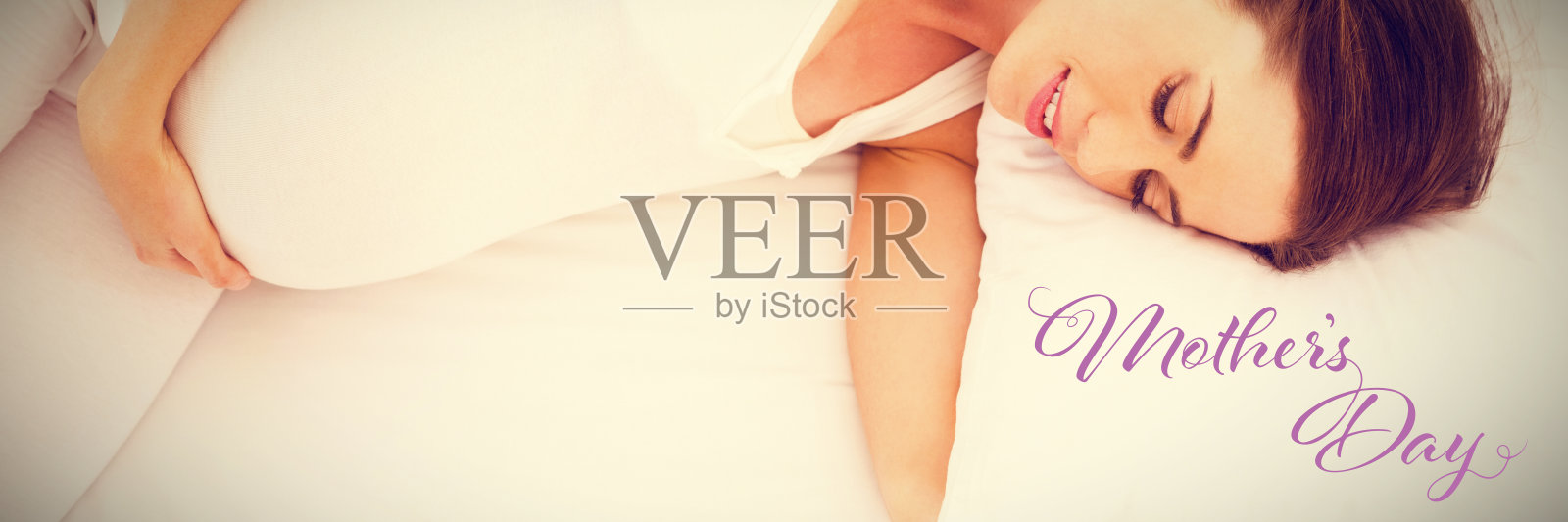 合成图像的母亲节消息照片摄影图片