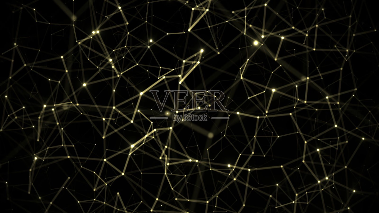 摘要神经丛技术科学与工程三维插图照片摄影图片