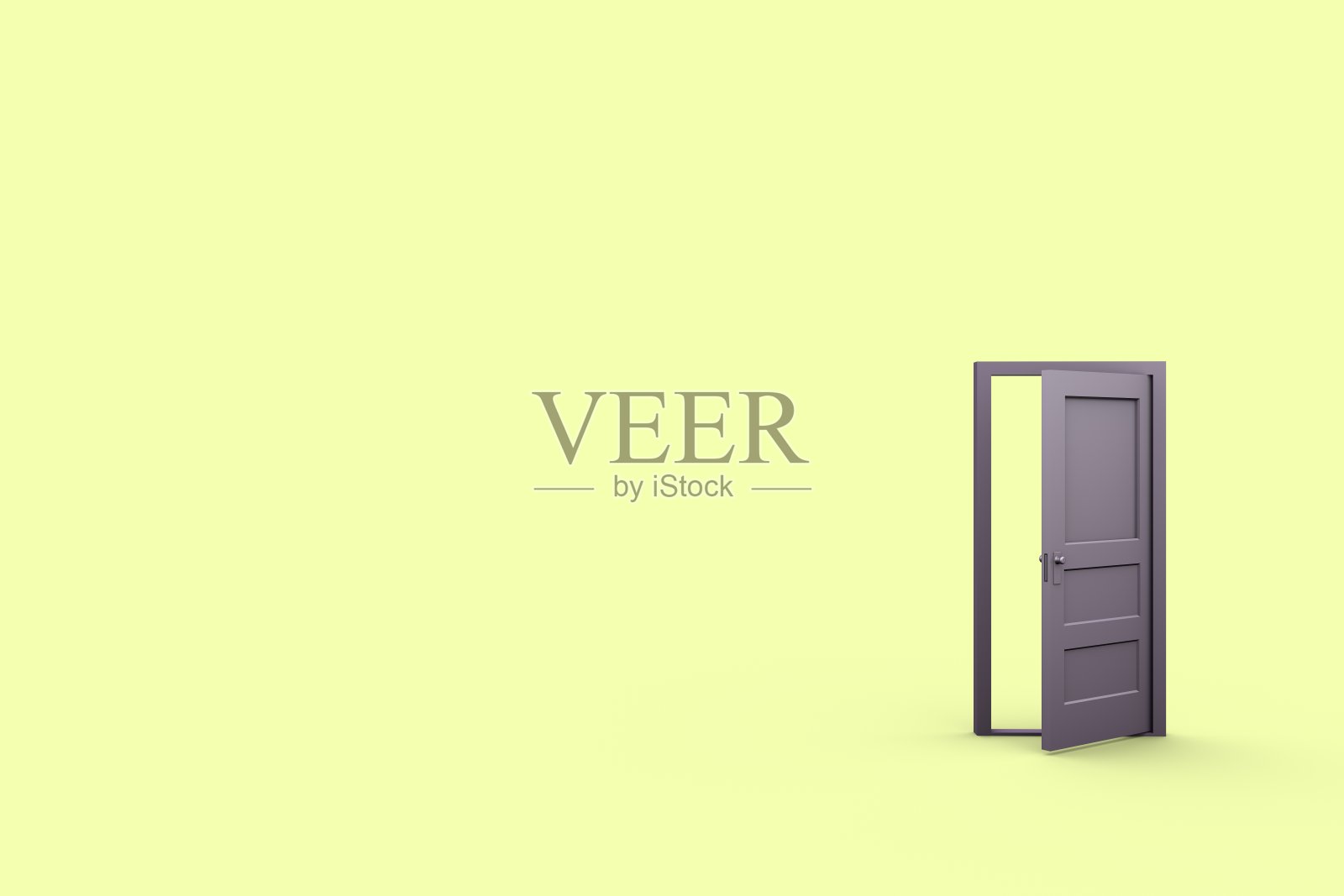 3 d扇敞开的门照片摄影图片