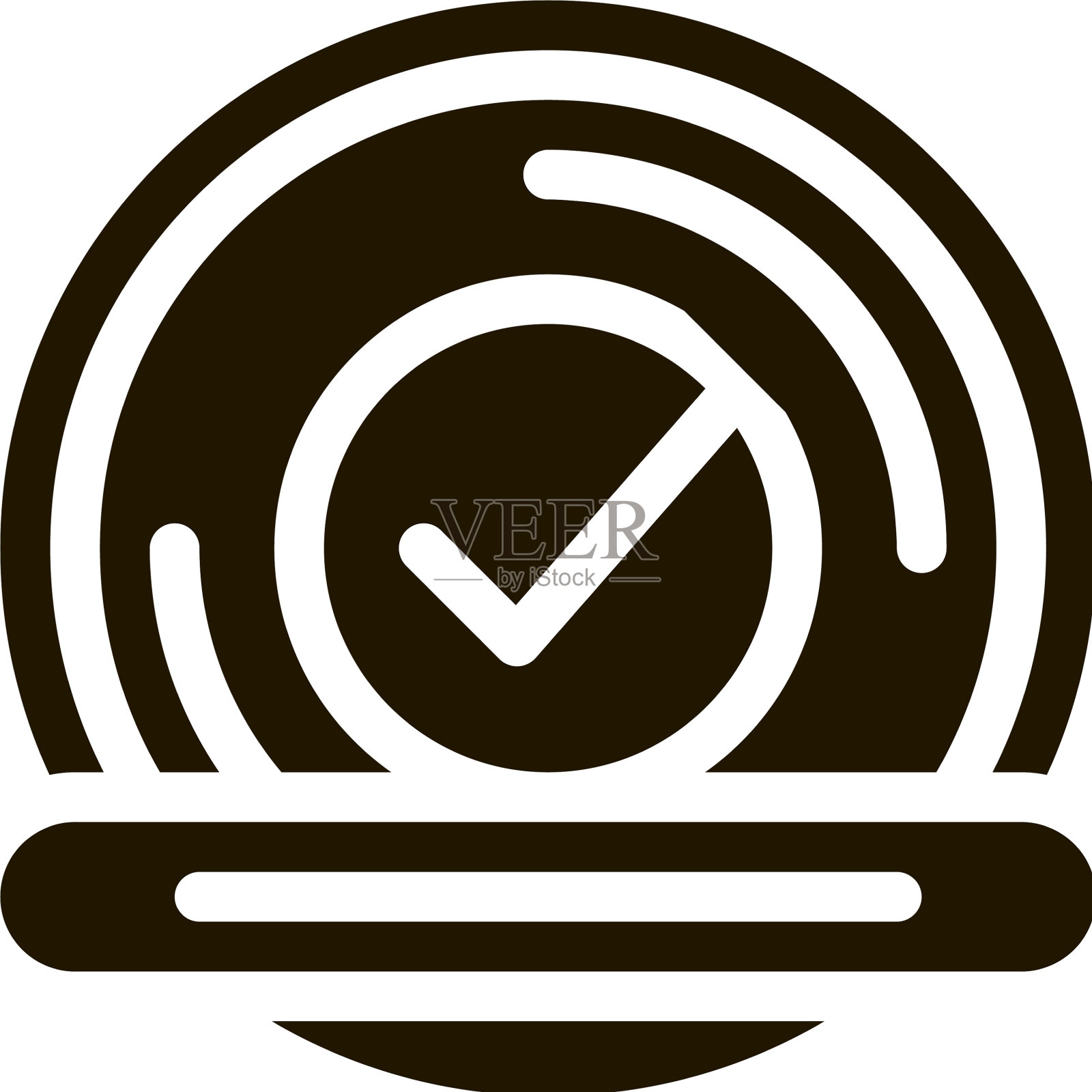 认可的标记打印印章印章元件插画图片素材