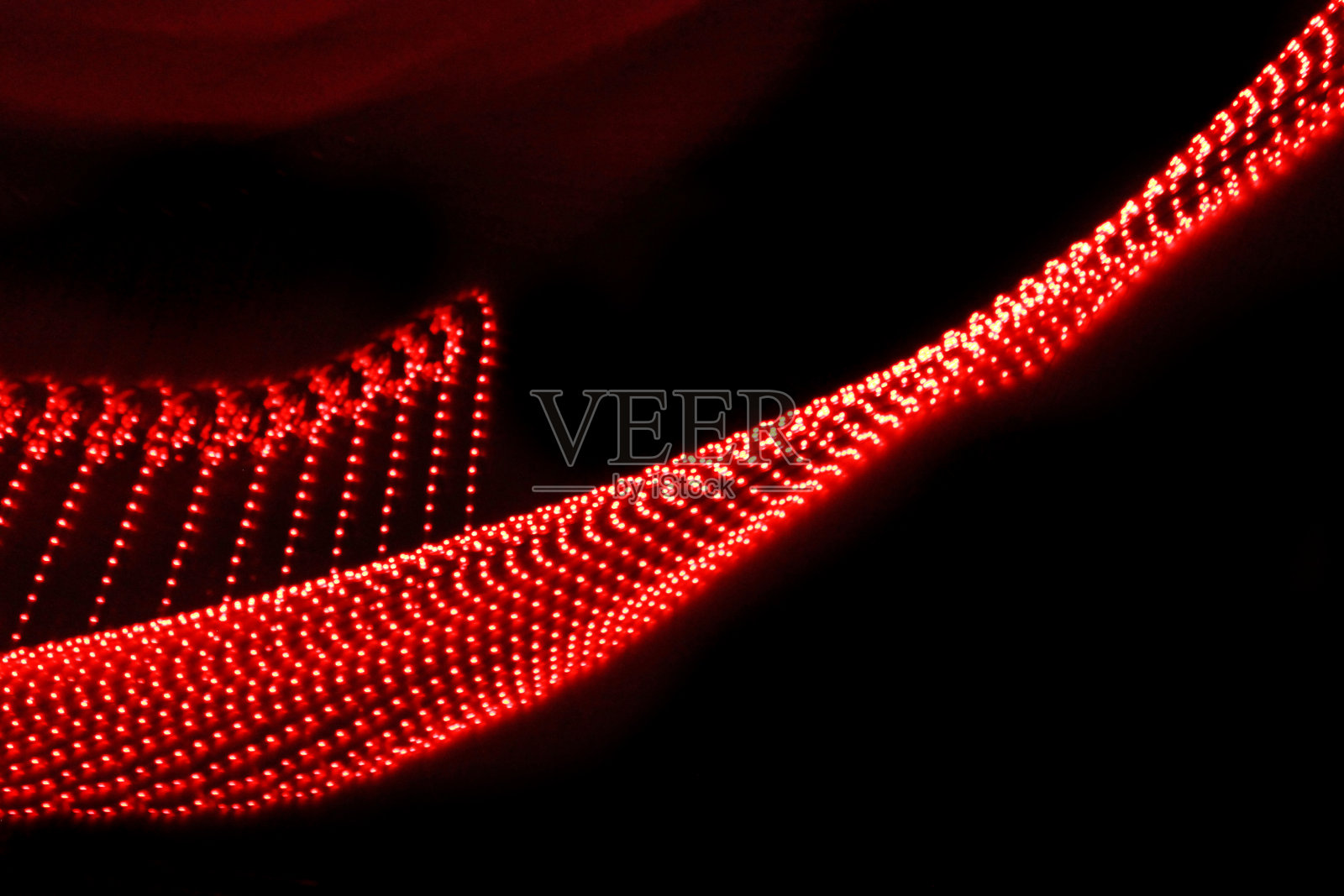 红色led抽象灯照片摄影图片