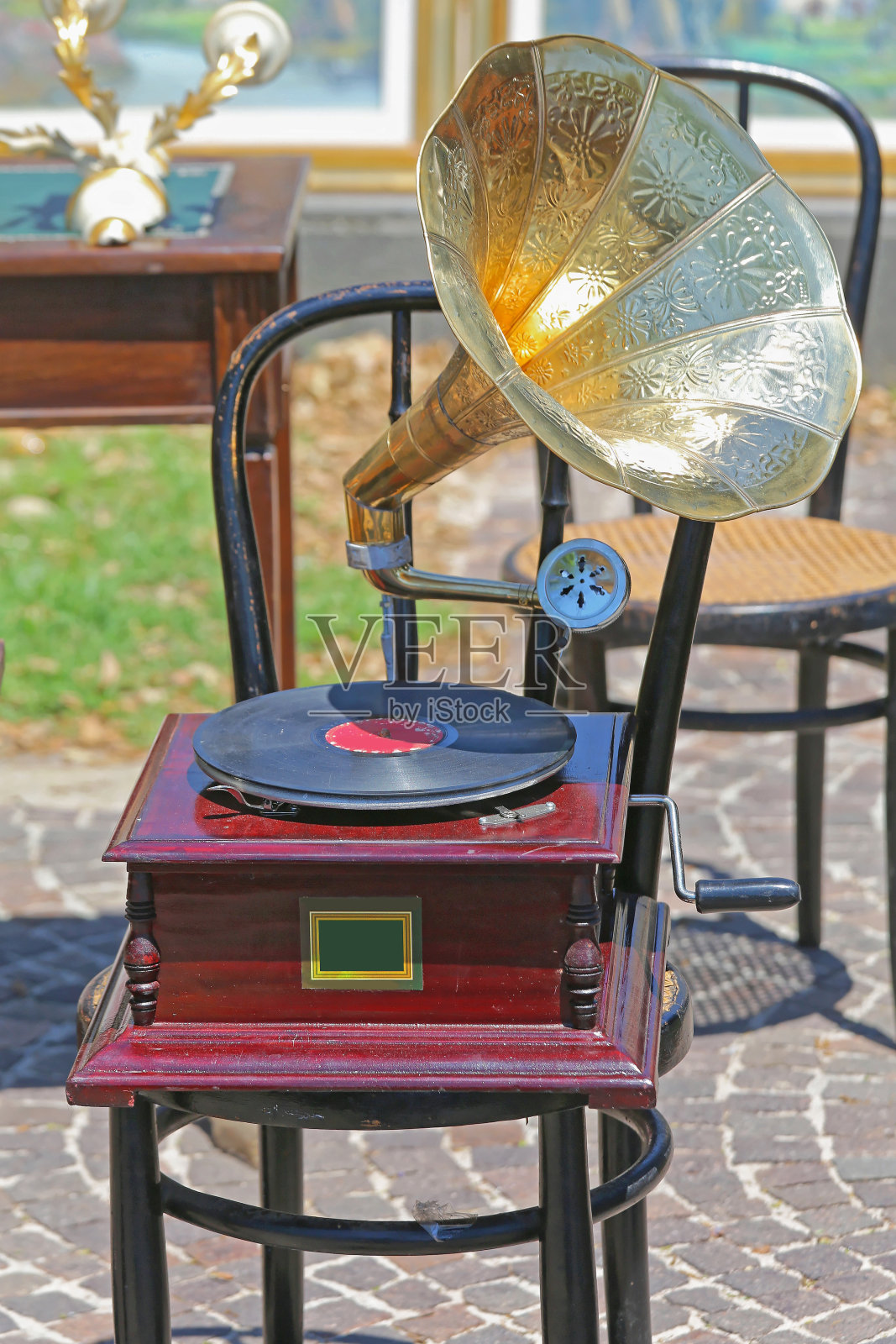 古董转盘照片摄影图片