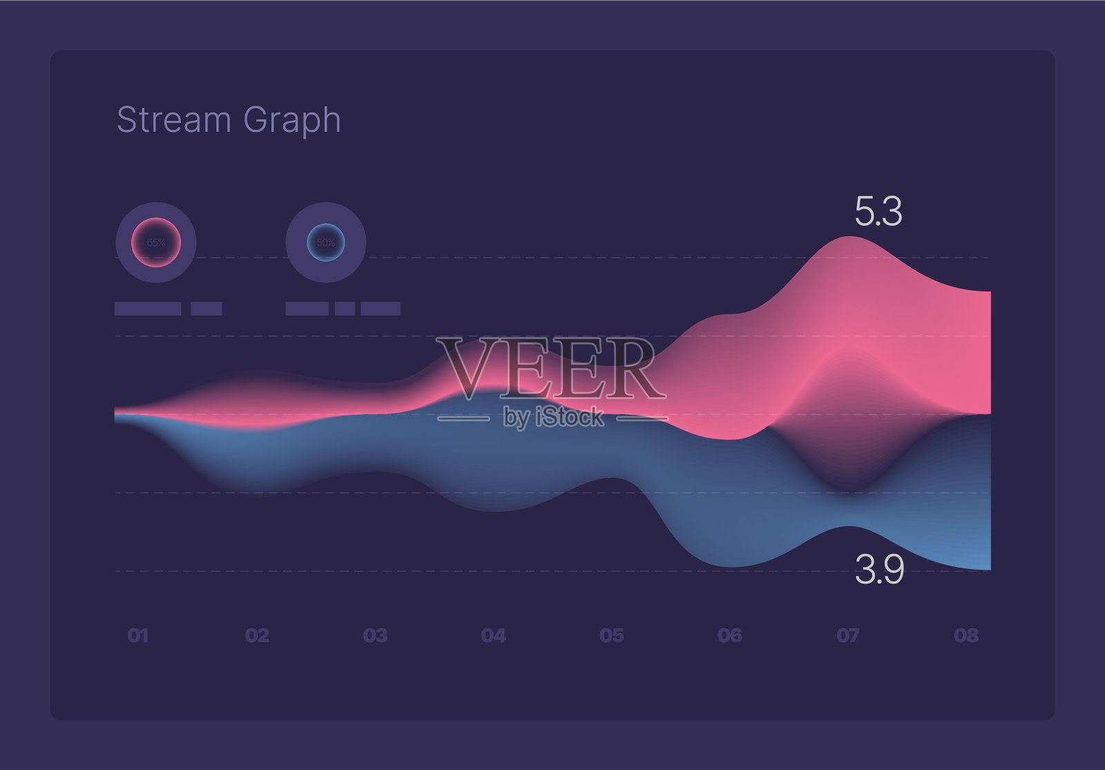 信息图的业务布局模板插画图片素材
