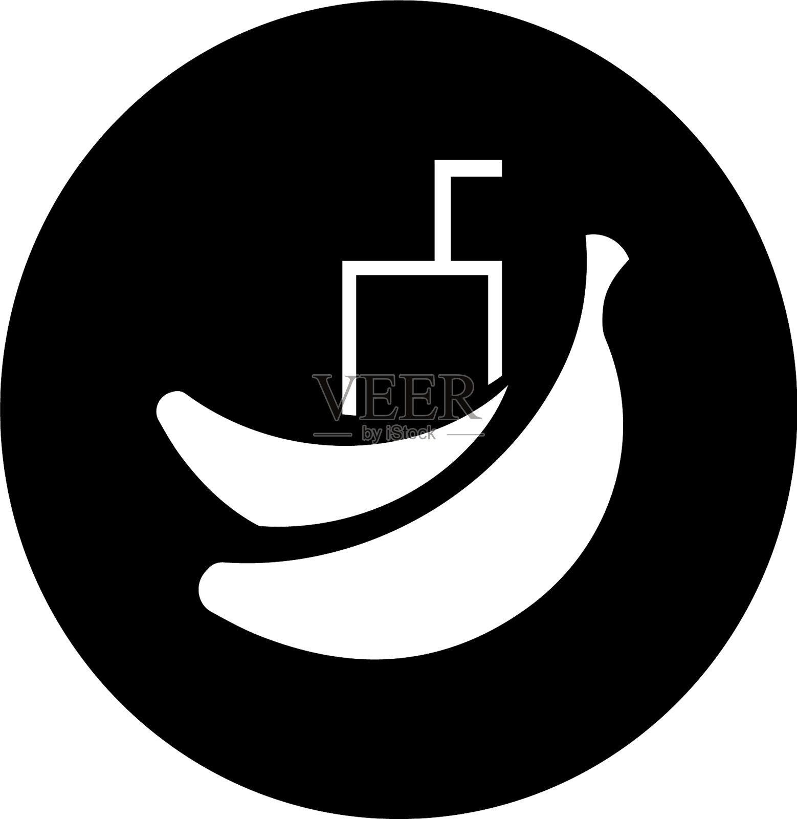 香蕉图标图标素材