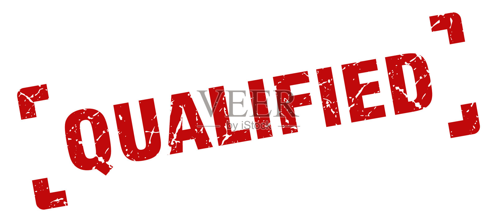 合格的邮票广场垃圾标志隔离上插画图片素材