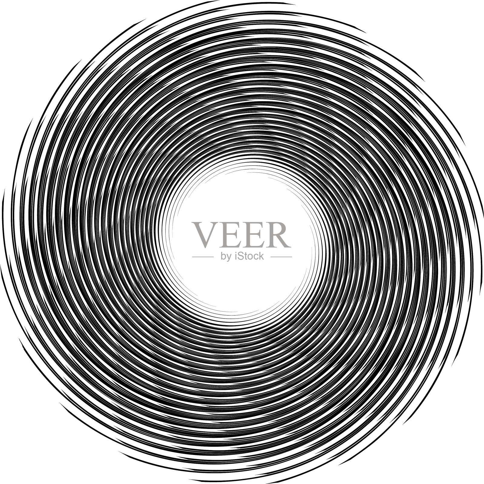 螺旋扭曲径向旋流旋转圆形旋转插画图片素材