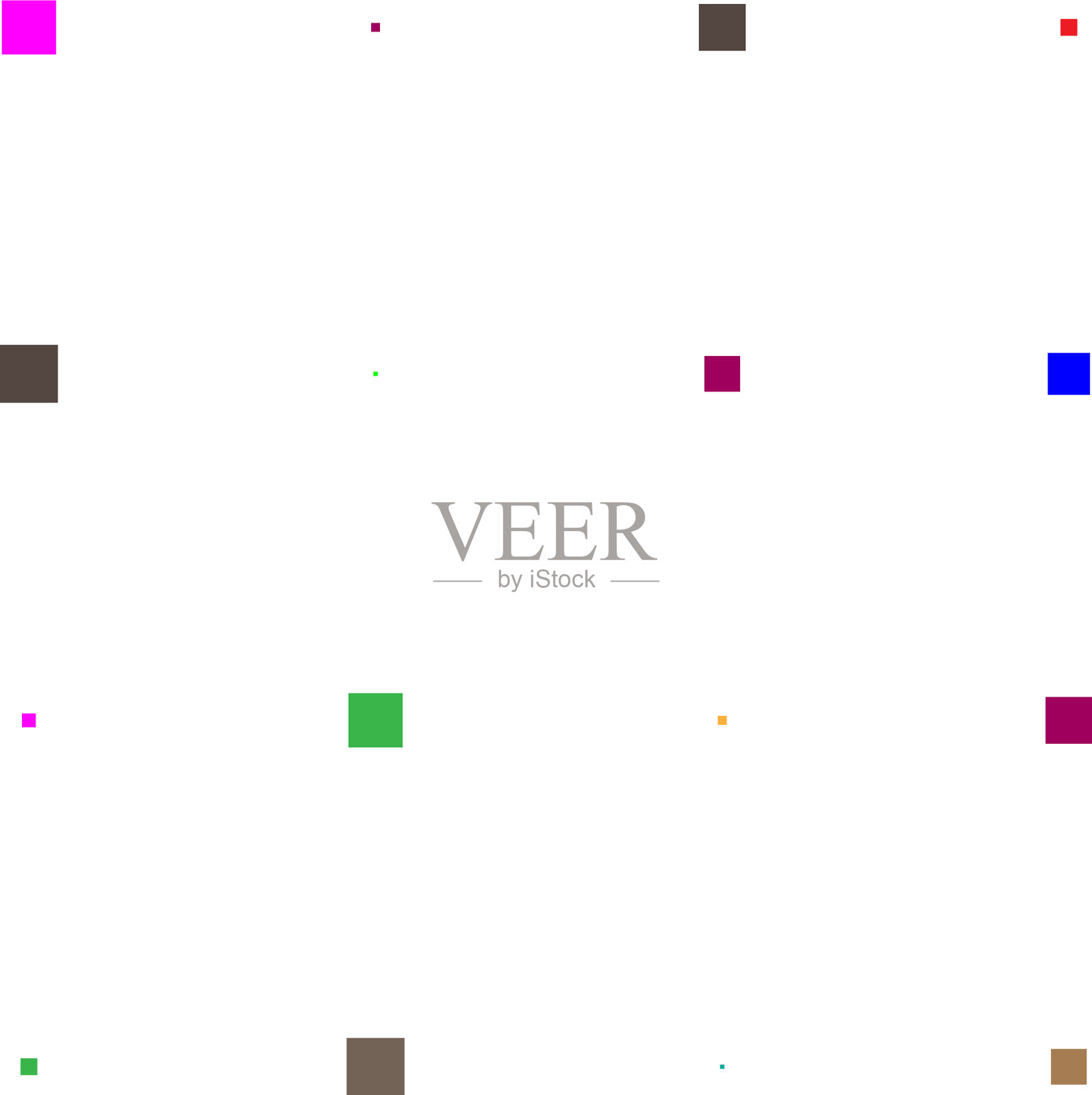 4 × 4立方体正方形几何排列正方形插画图片素材