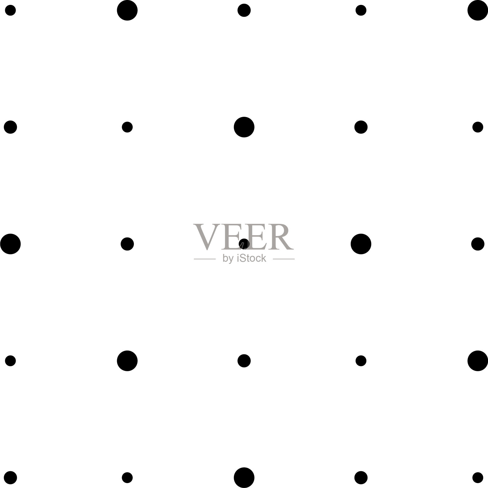 5x5圆点变异设计点斑插画图片素材