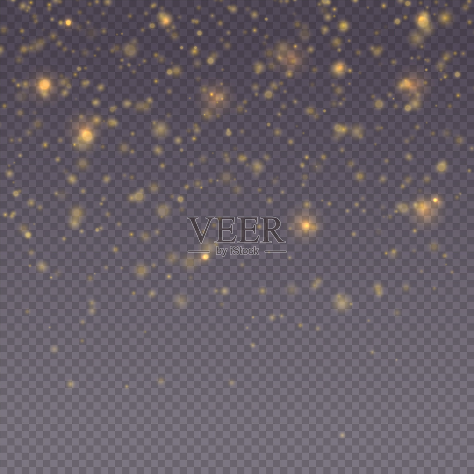 发光光尘插画图片素材