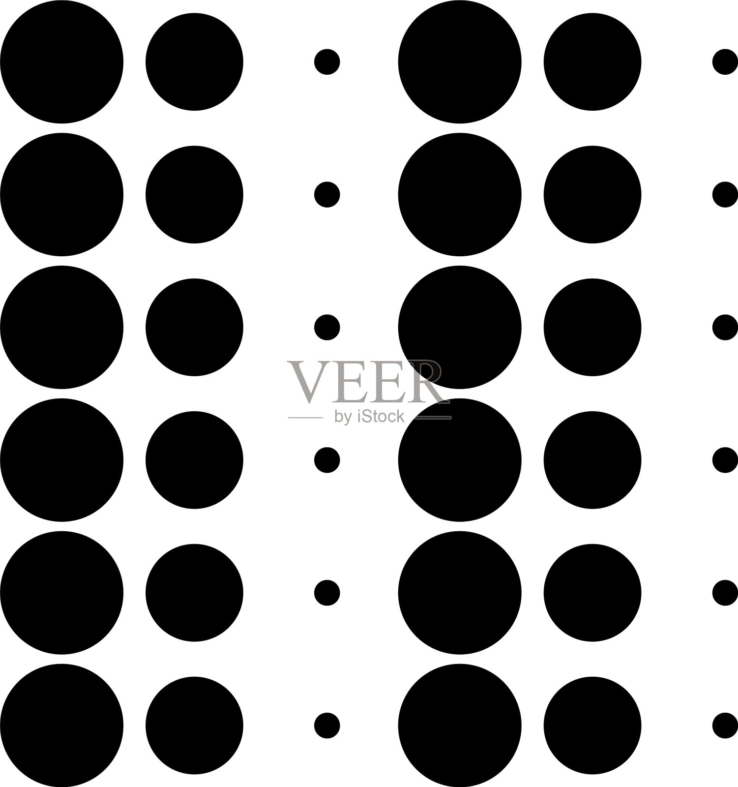 6x6圆点变异设计点斑插画图片素材