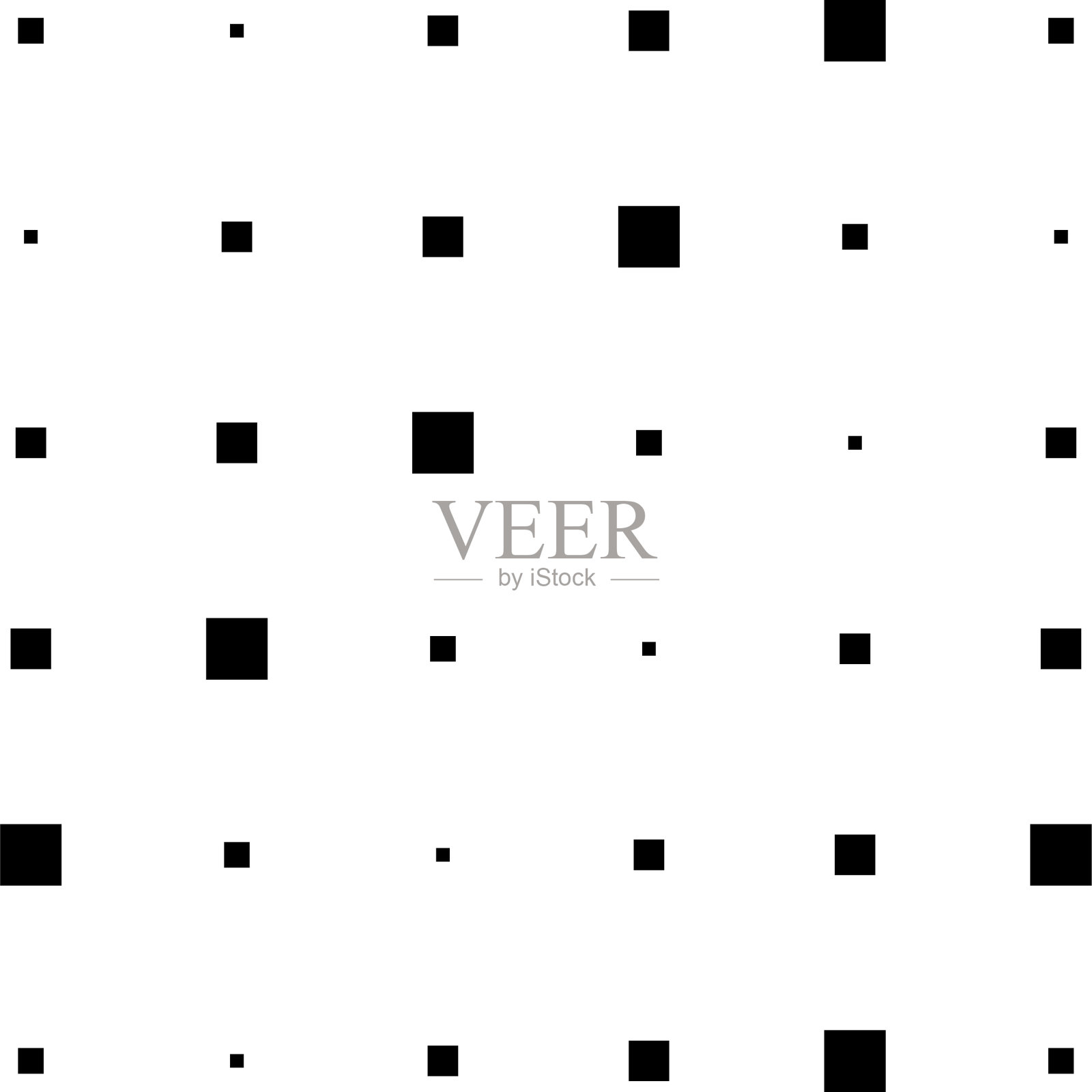 6x6立方方阵几何排列方阵插画图片素材