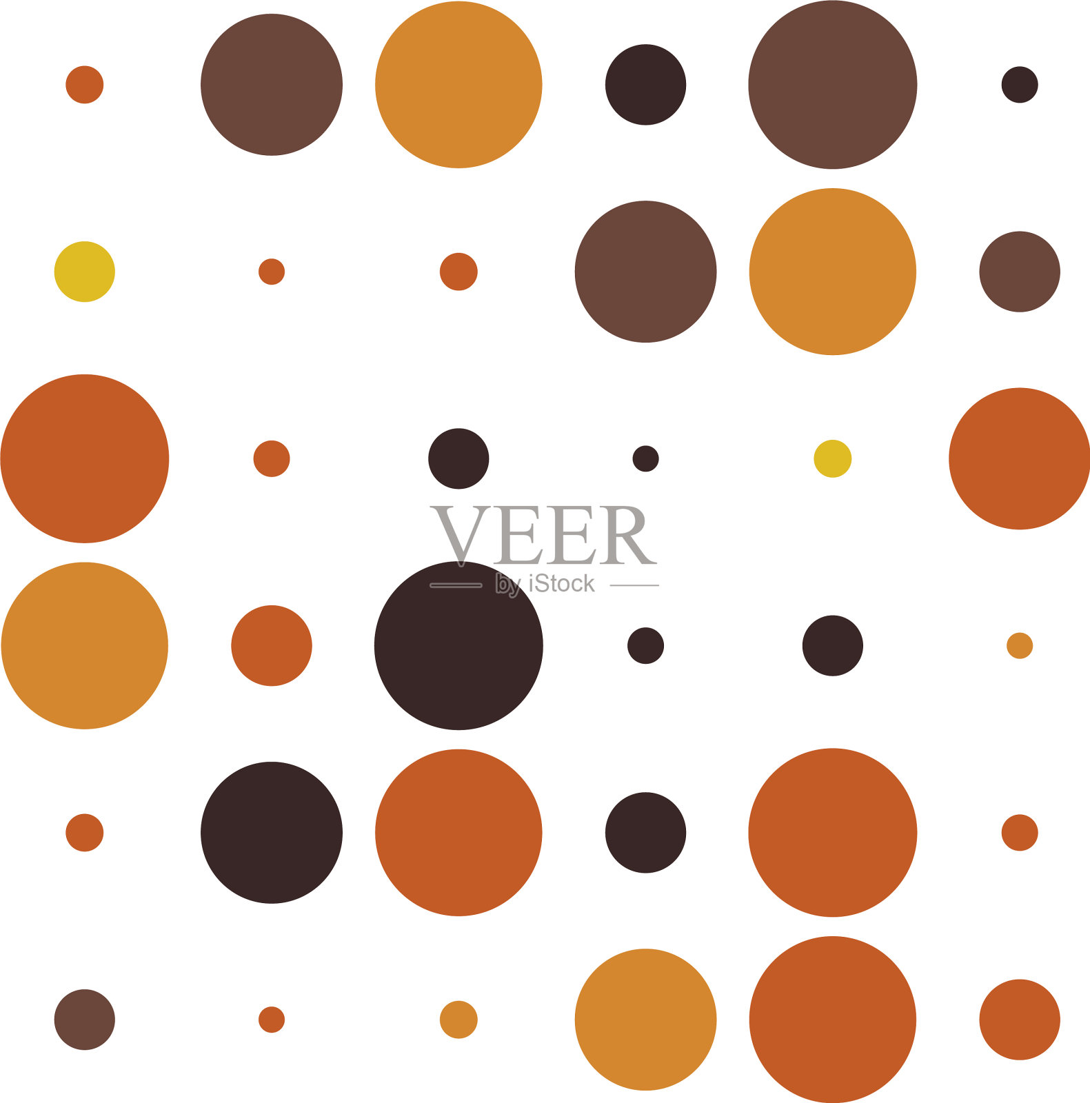 6x6圆点变异设计点斑插画图片素材