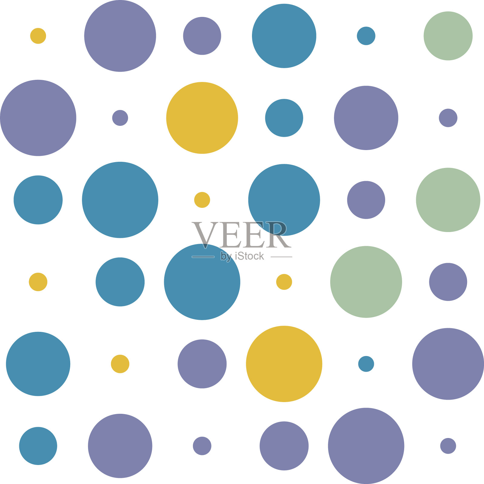 6x6圆点变异设计点斑插画图片素材