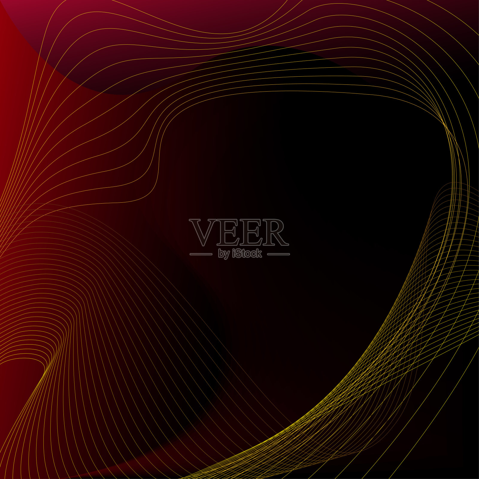 向量抽象梯度背景与折射线5插画图片素材