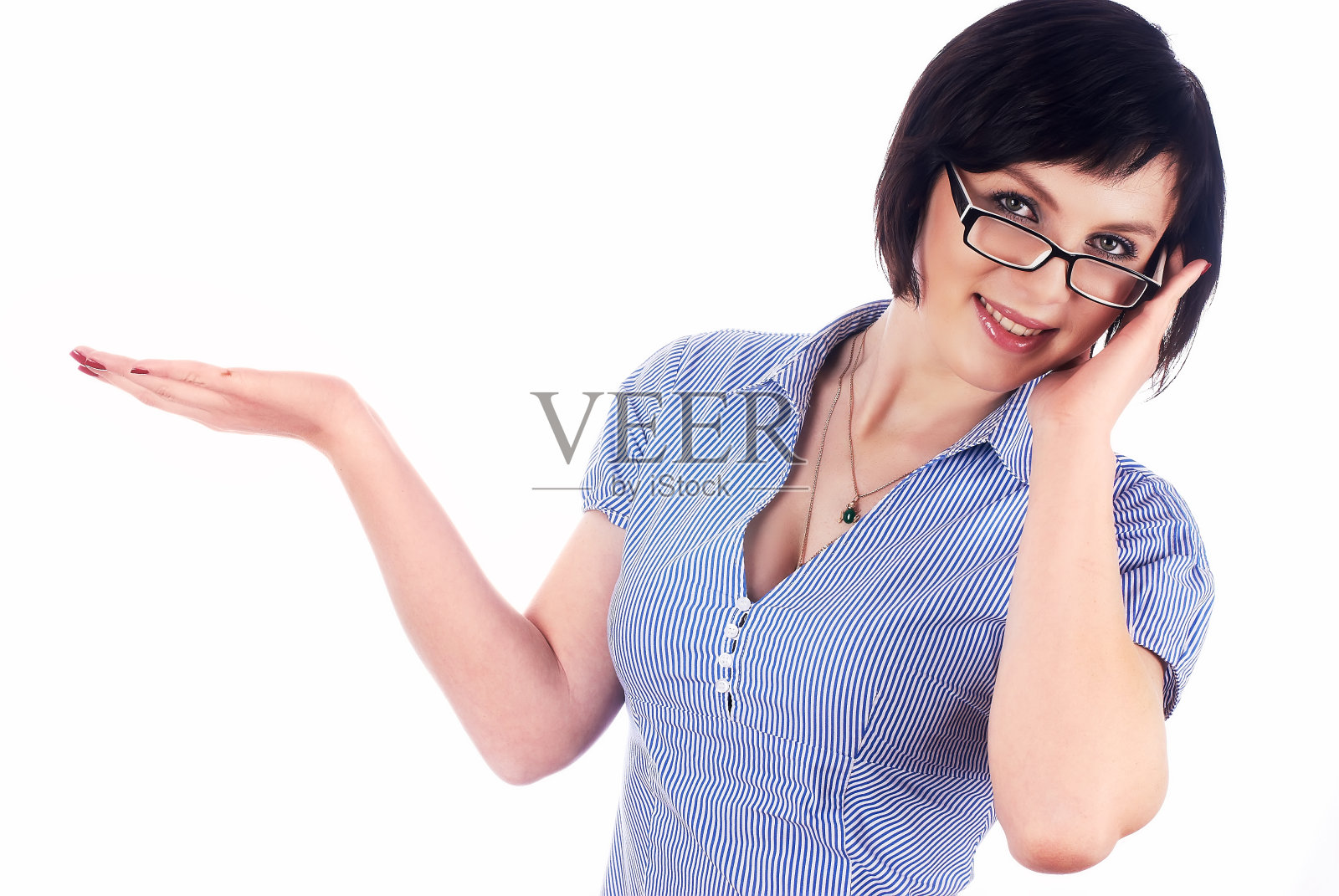 呈现漂亮的女孩照片摄影图片