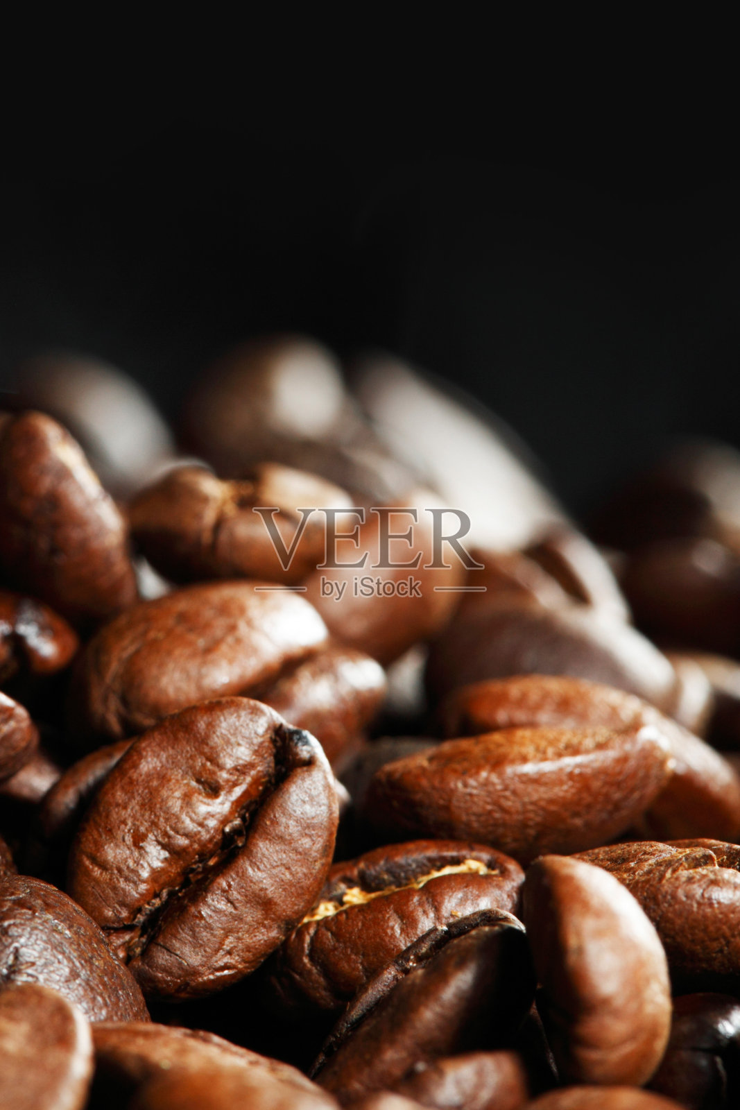 咖啡豆的特写照片摄影图片