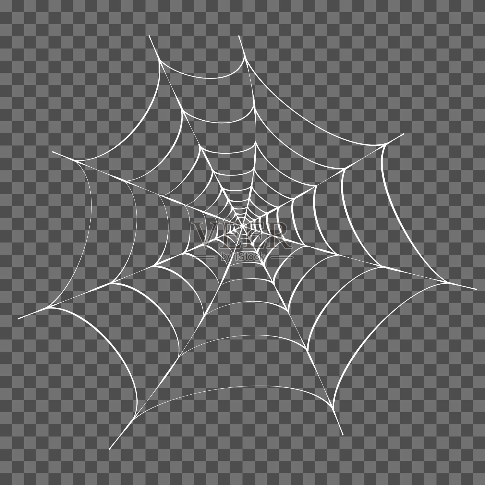 蜘蛛网的概念插画图片素材