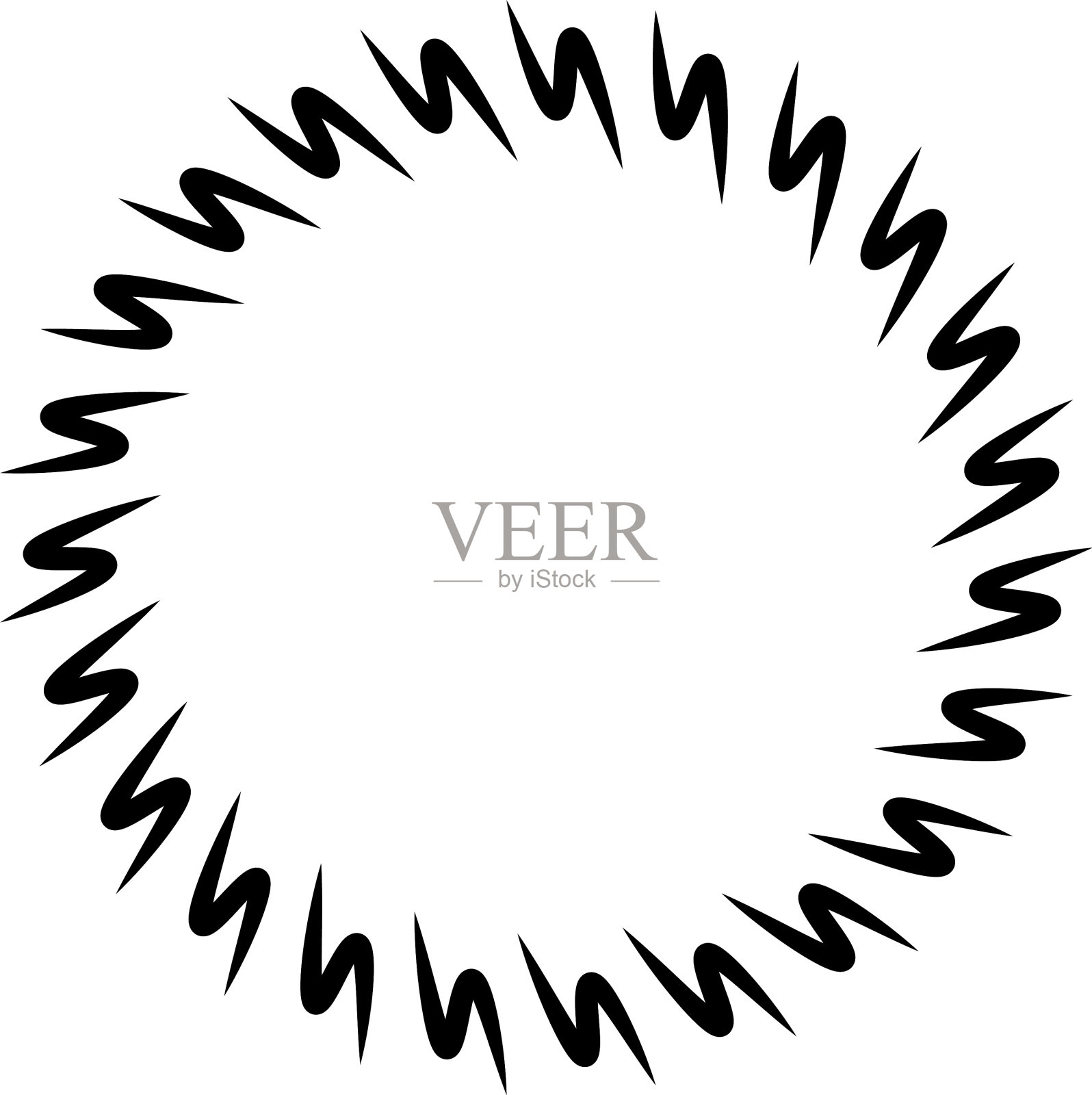 圆圆曼陀罗图案抽象圆插画图片素材