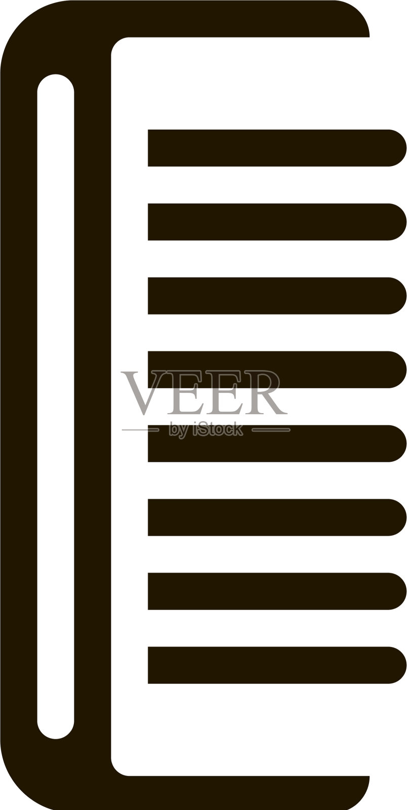 发刷发梳图标图标素材