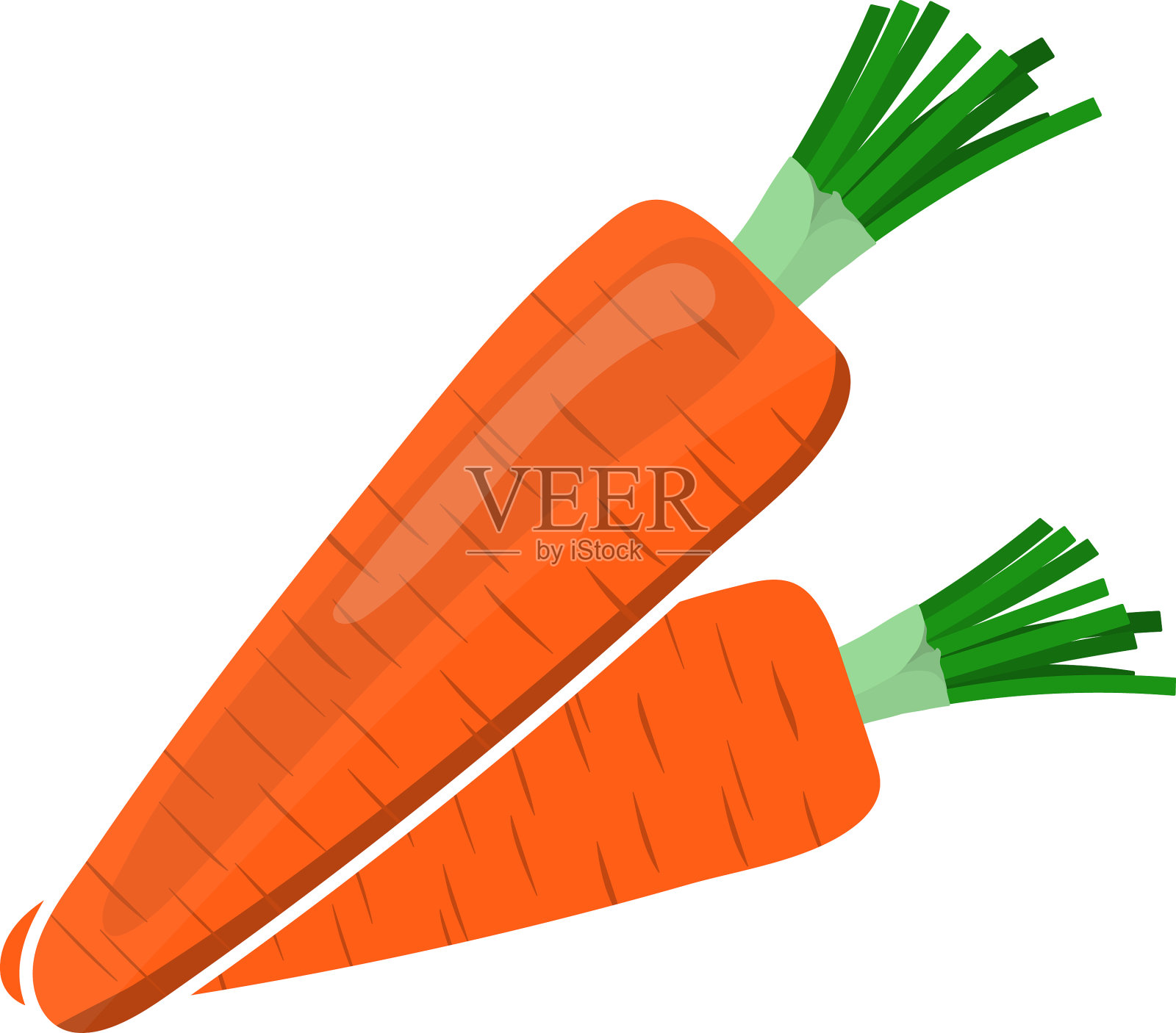胡萝卜图标设计元素图片