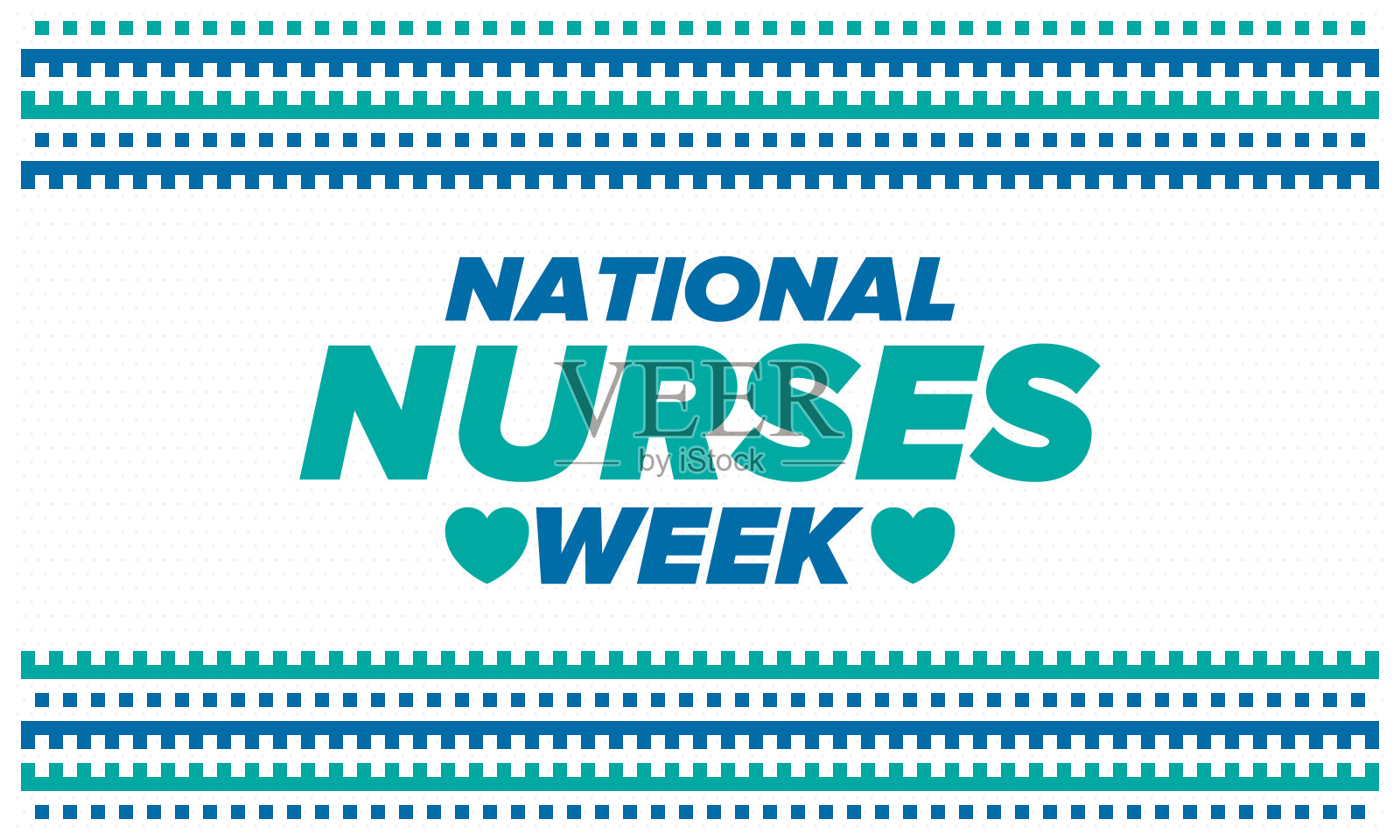 国家护士。谢谢护士。医疗保健理念。对抗病毒和疾病的斗士。向医生们致敬。每年在美国庆祝。矢量图的海报插画图片素材