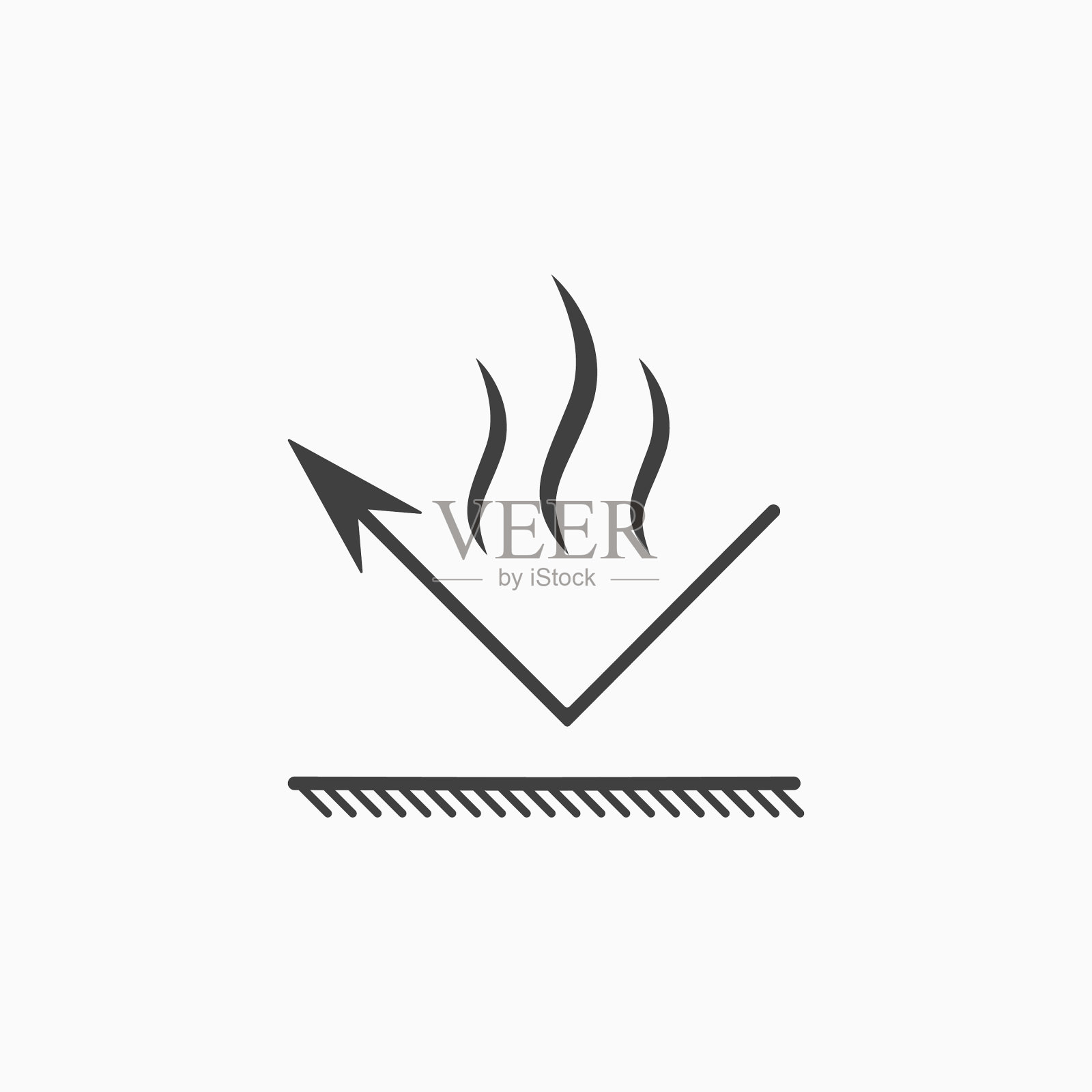 耐火材料防火和防蒸汽插画图片素材