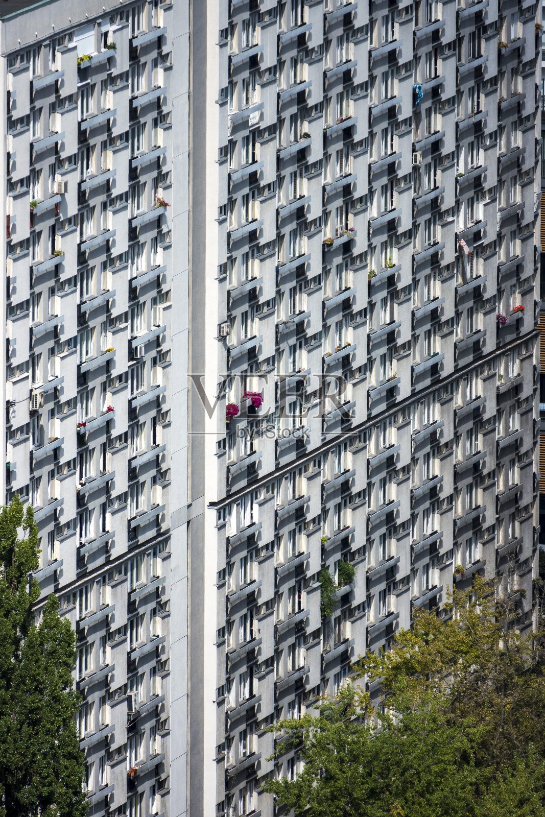 波兰华沙的旧波兰公寓照片摄影图片