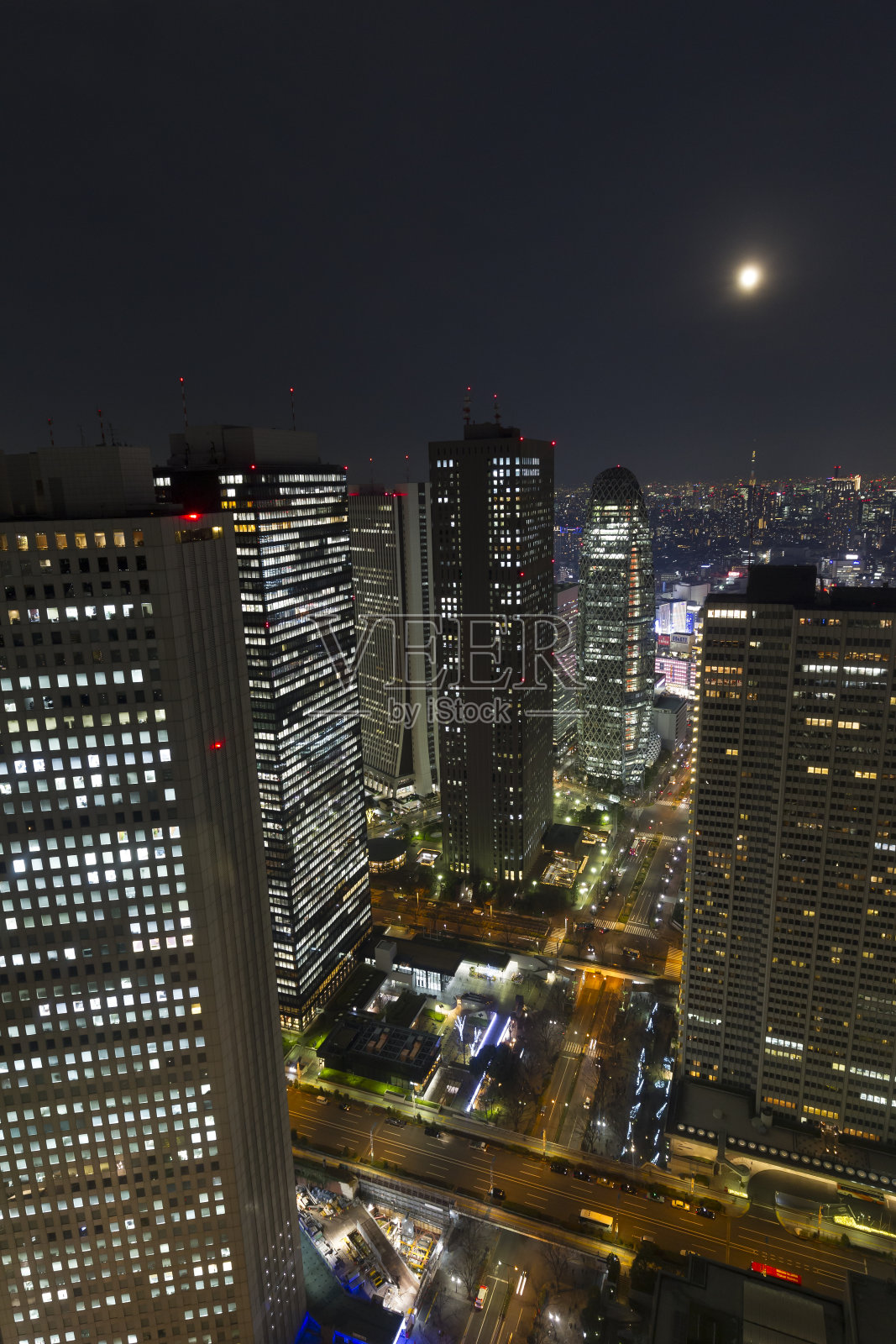 月亮和天空照片摄影图片