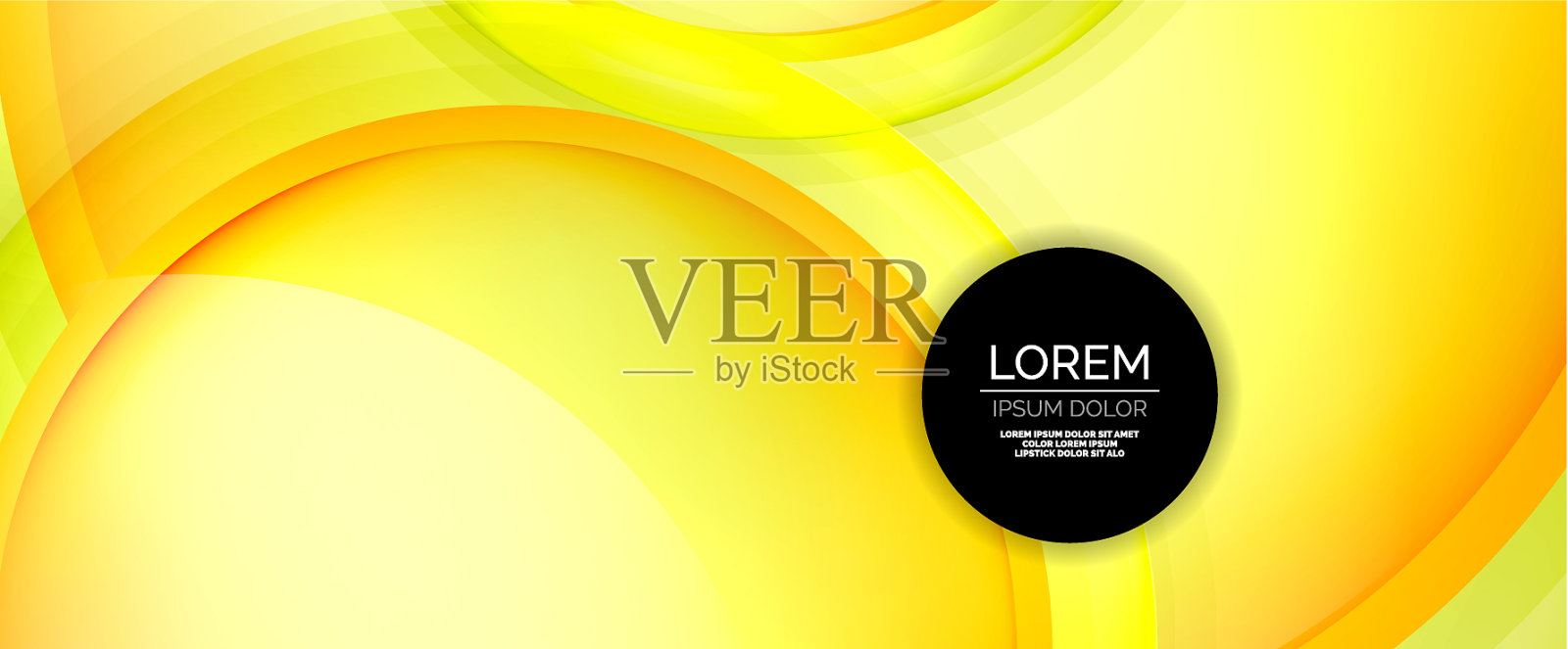 圆圈和气泡抽象背景流体插画图片素材