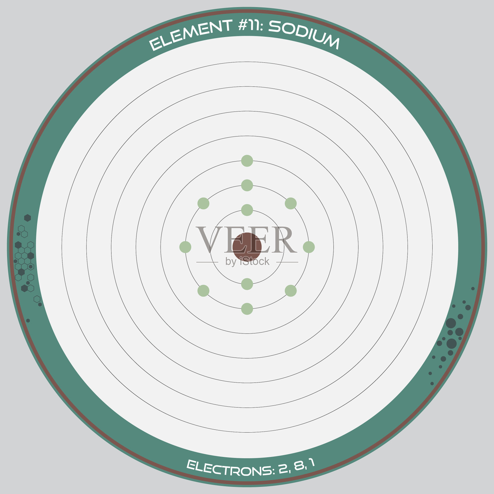 详细的信息图表钠插画图片素材