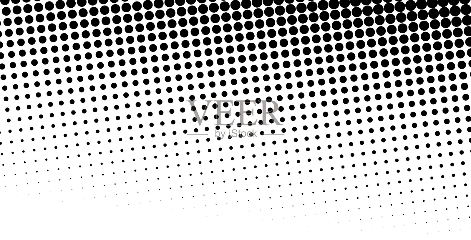 圆半色调屏幕一个点点斑点插画图片素材