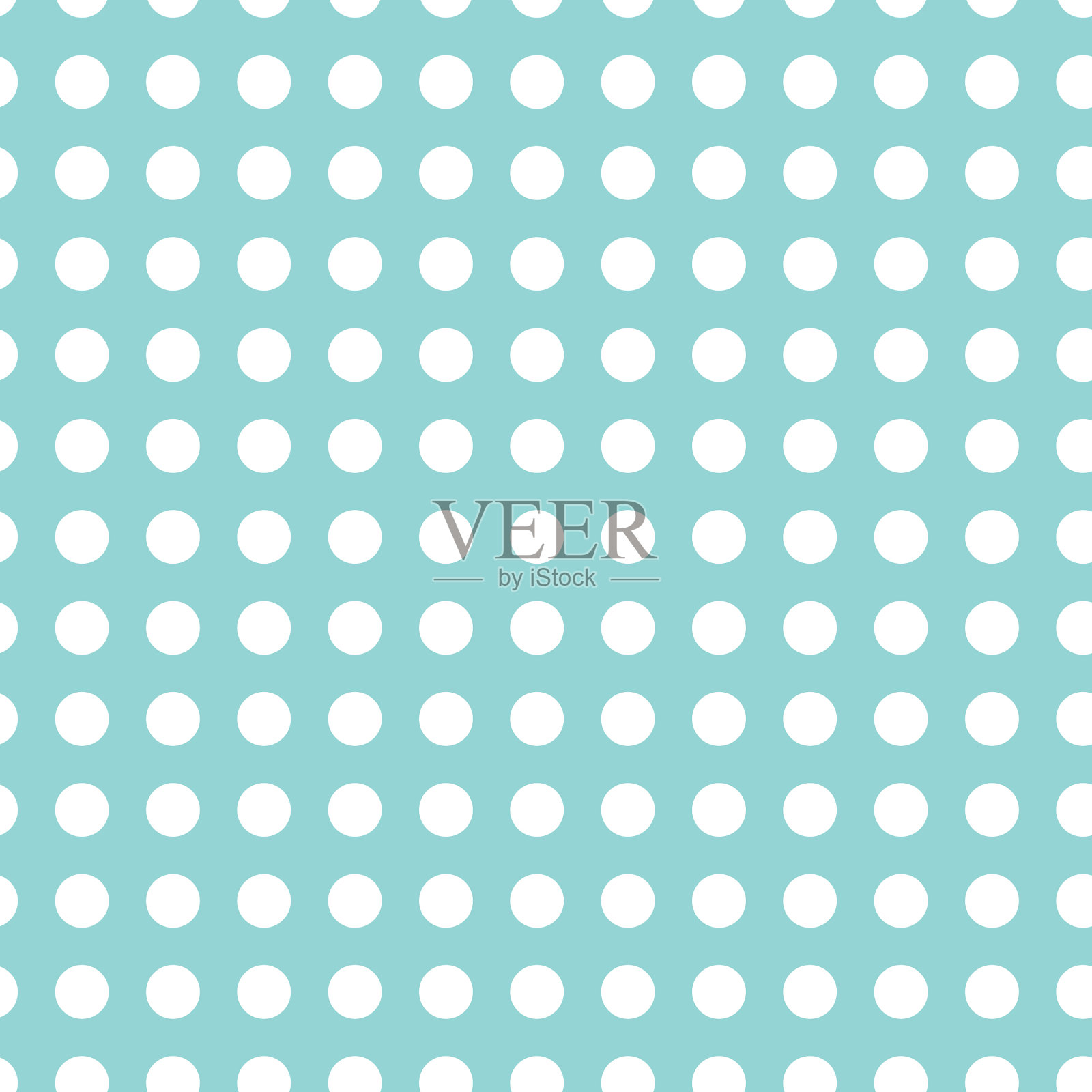 白色圆圈在彩色背景上点斑点插画图片素材