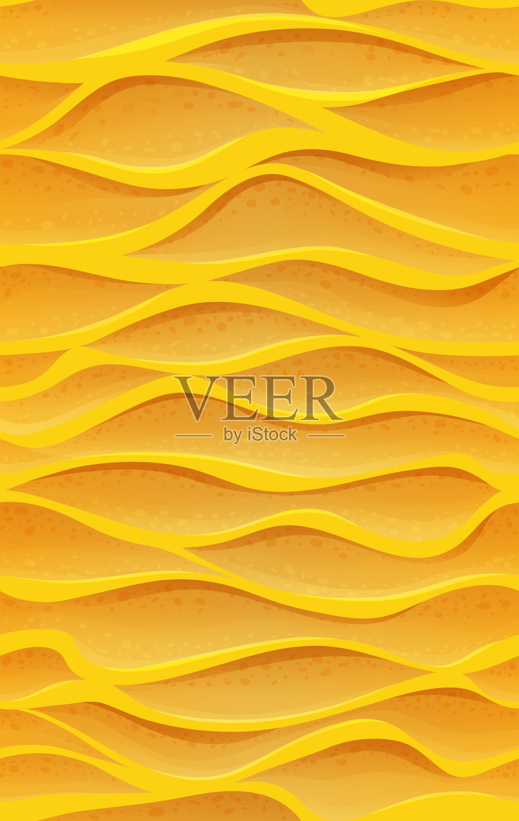 无缝纹理的游戏开发-沙漠的沙子插画图片素材