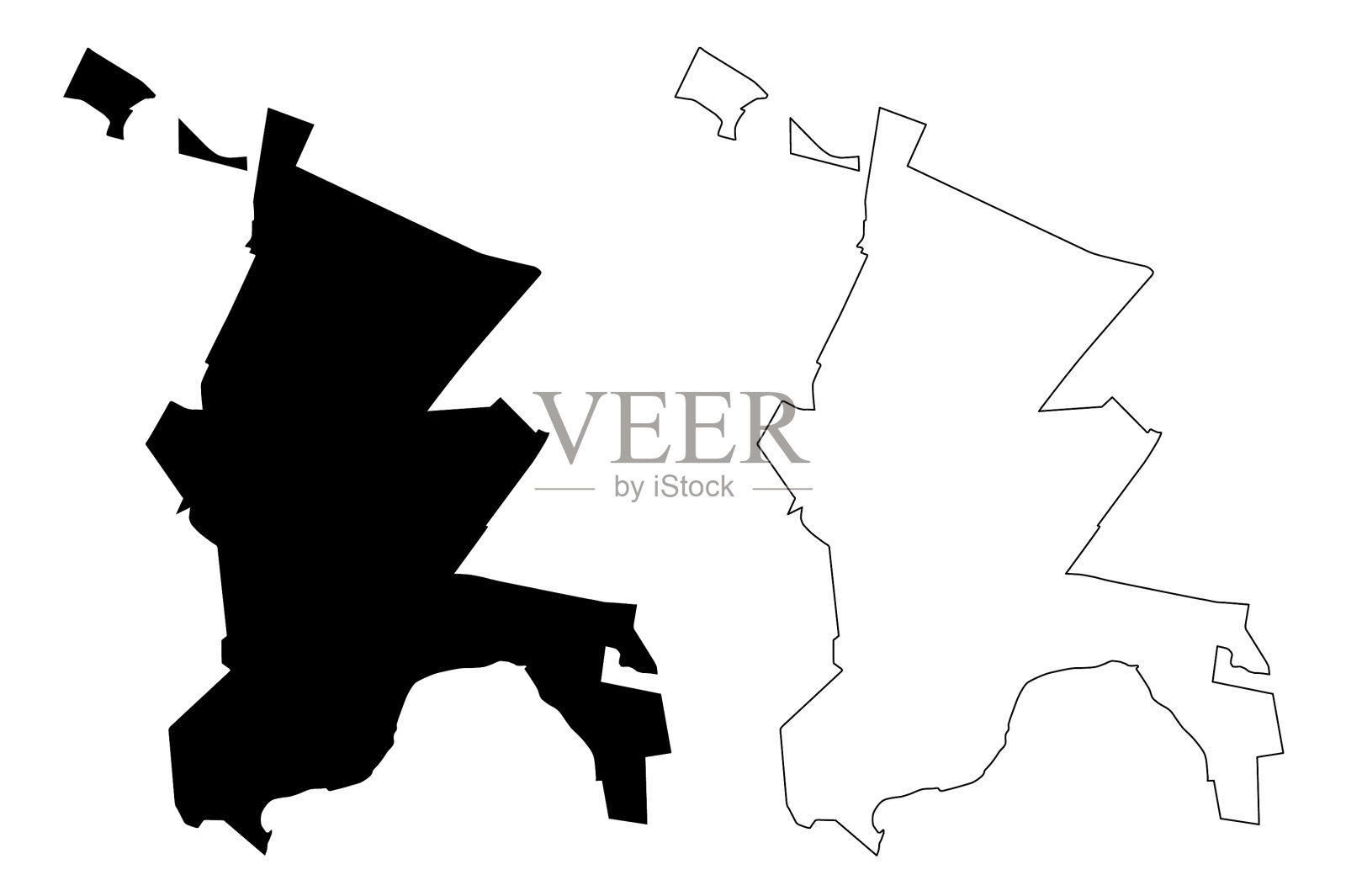 南非共和国Vereeniging城插画图片素材