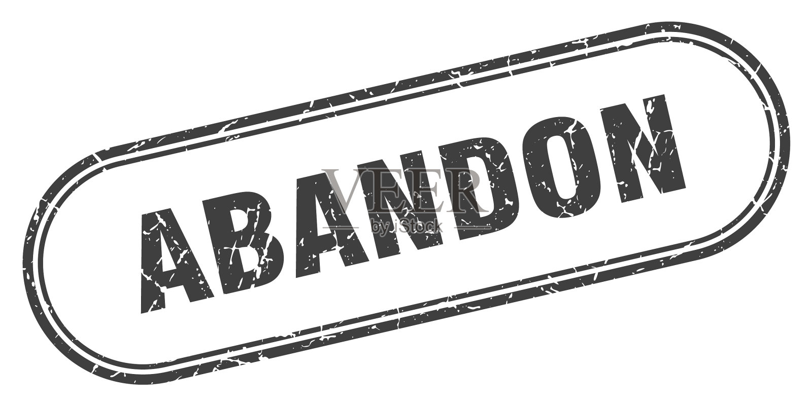 抛弃邮票圆形垃圾纹理标志标签插画图片素材