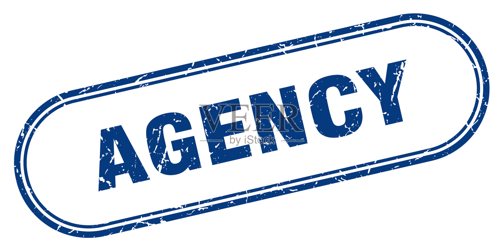 代理邮票圆形grunge纹理标志标签插画图片素材