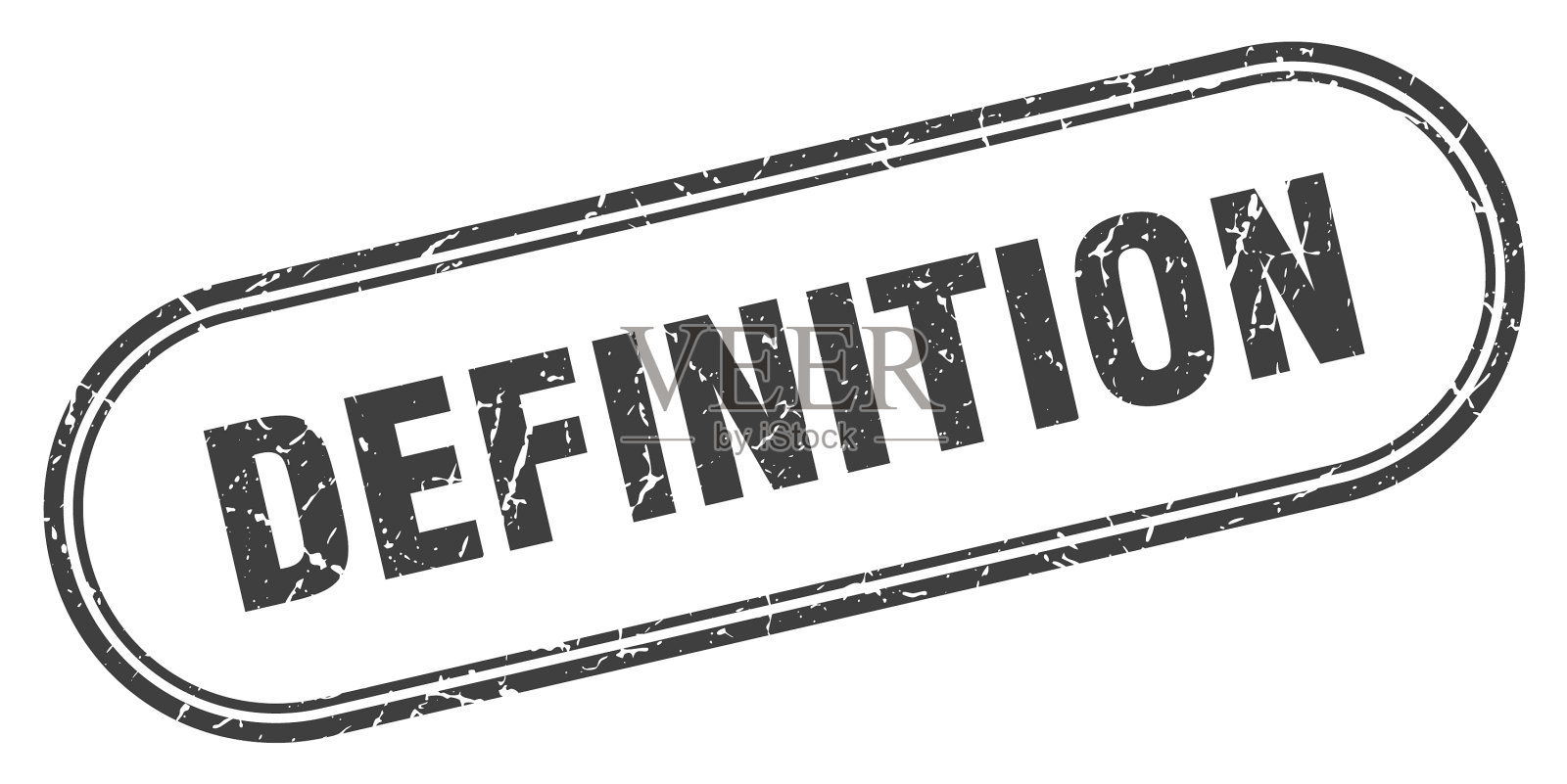 定义邮票圆形垃圾纹理标志插画图片素材