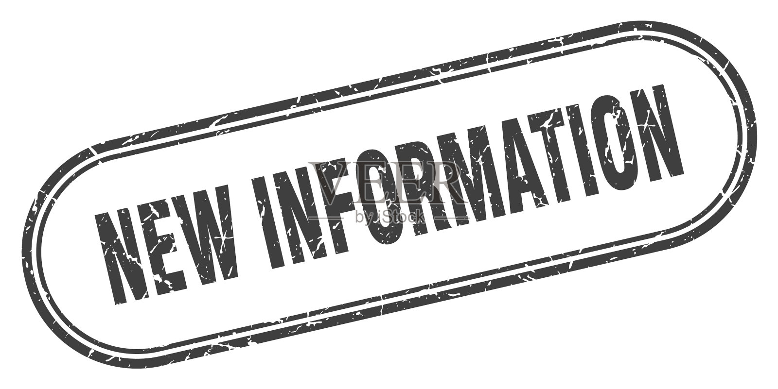 新的信息图章圆形垃圾纹理插画图片素材