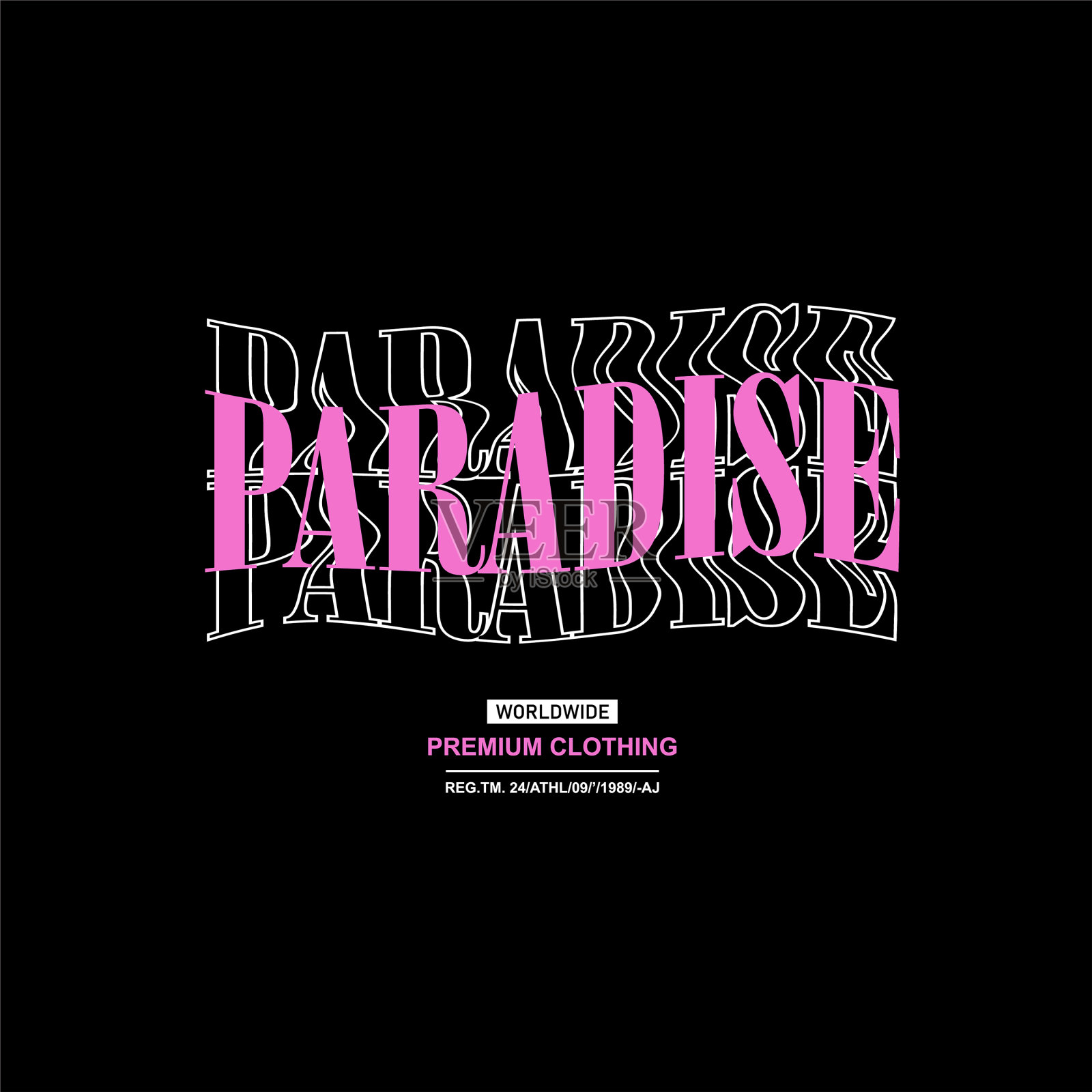 天堂高级服饰简约复古时尚插画图片素材