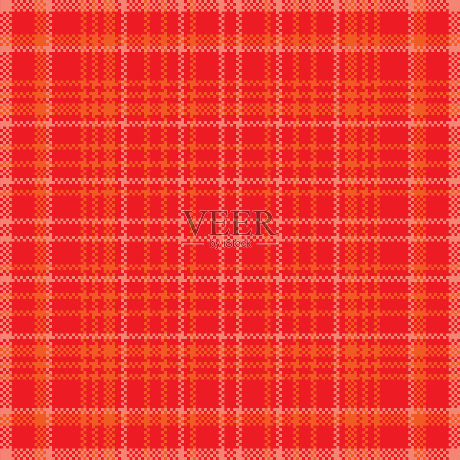 格子花呢图案无缝印花布插画图片素材