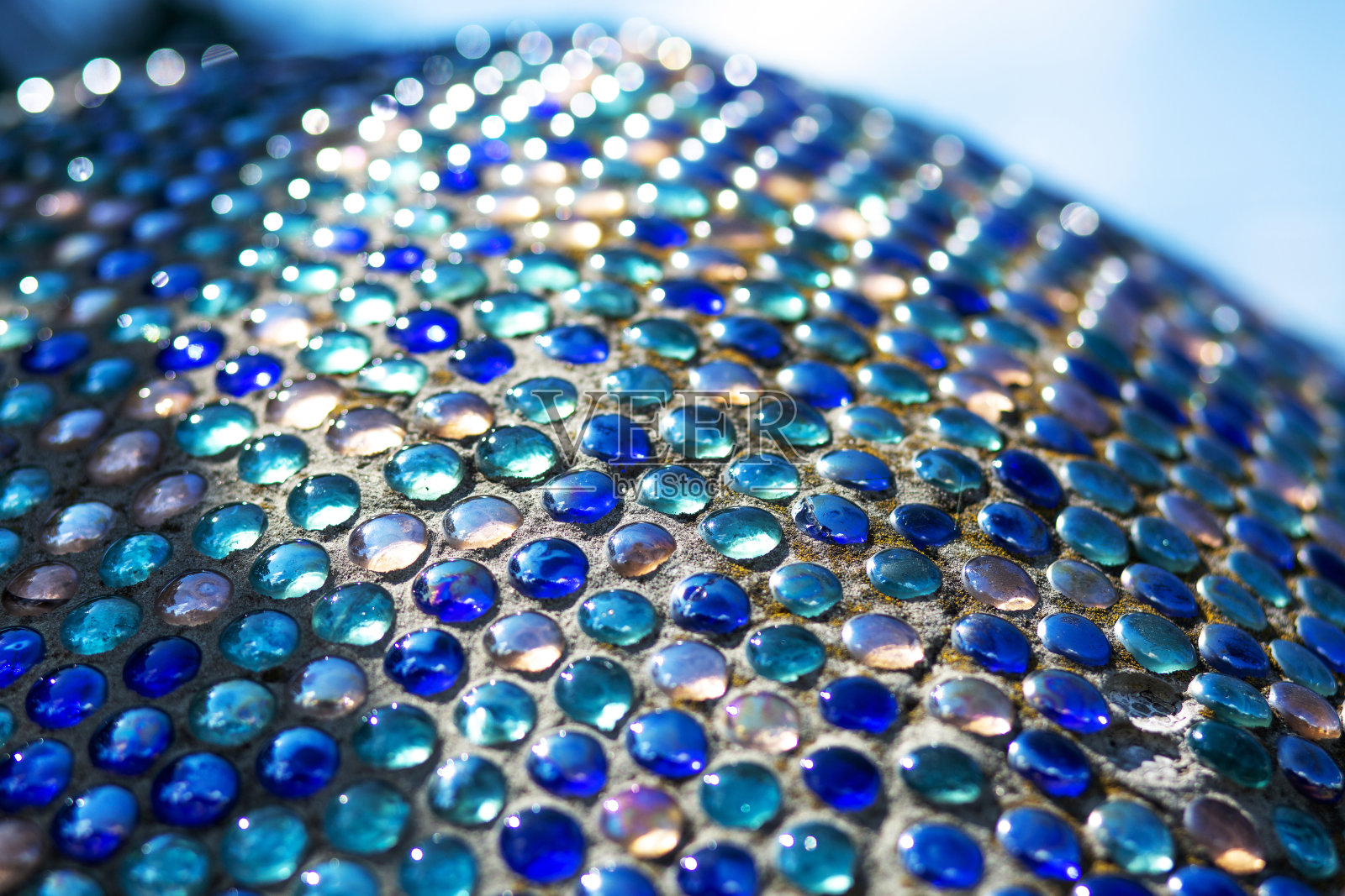 玻璃马赛克纹理特写照片摄影图片