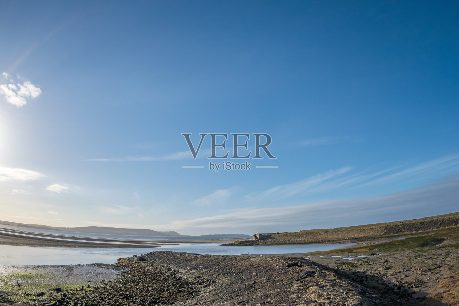 威尔士河口风光照片摄影图片