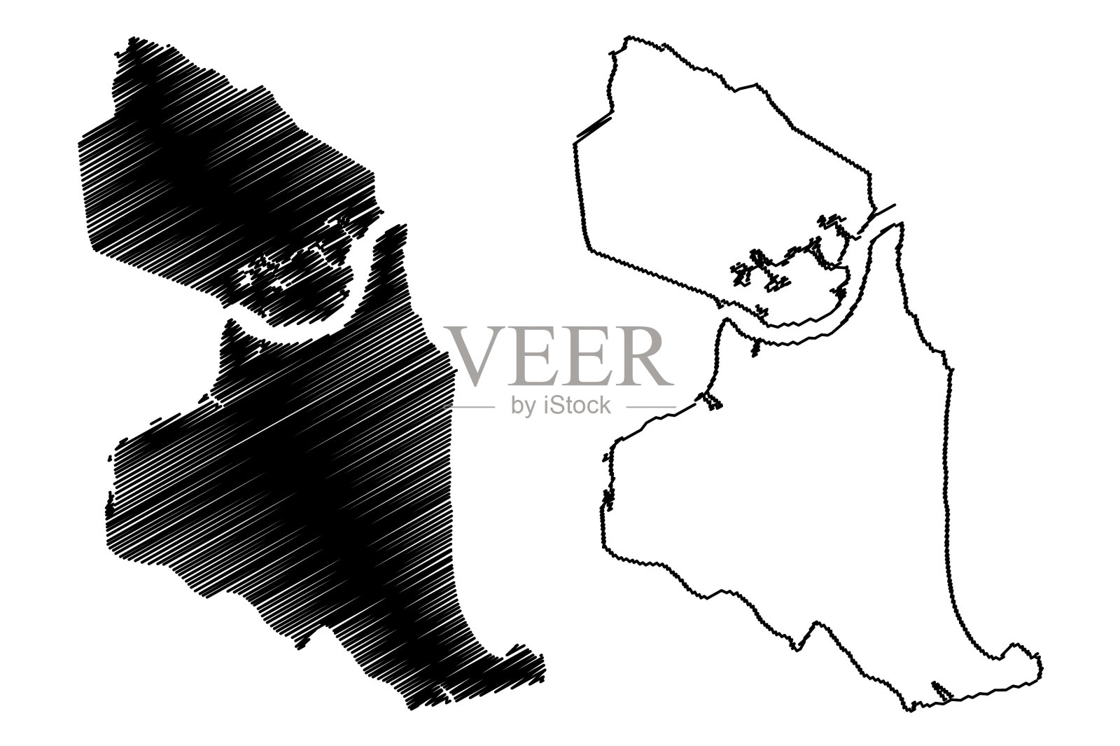 纳塔尔市联邦共和国巴西里约热内卢插画图片素材