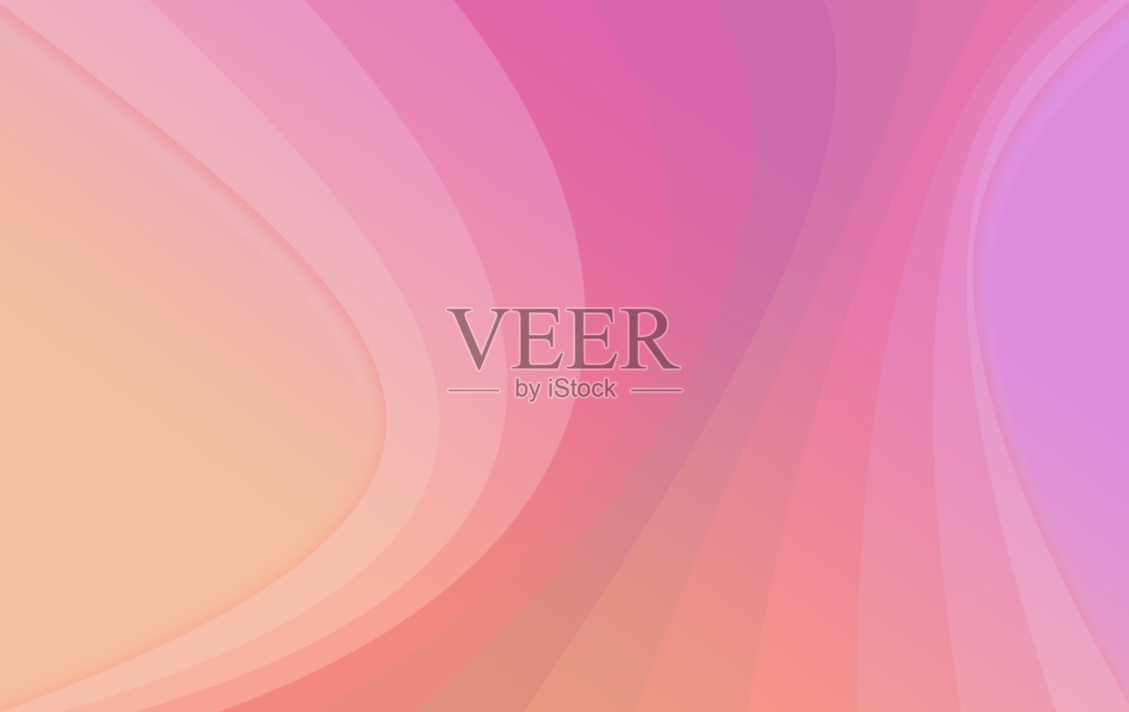 空间粉红色，柔和的颜色，假日复活节，珊瑚橙色色调叠加条纹插图图形背景插画图片素材