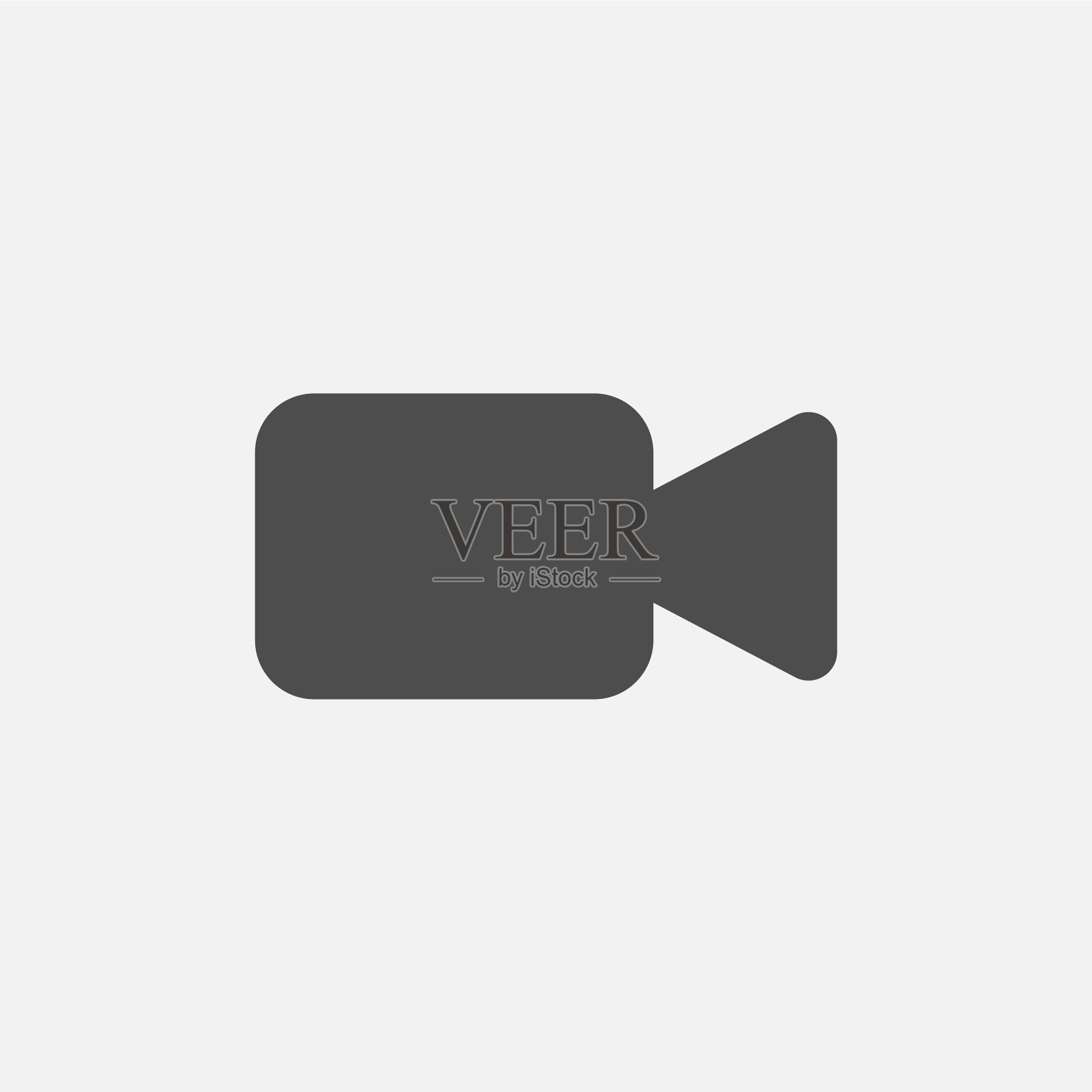 视频通话图标在线聊天按钮隔离开图标素材