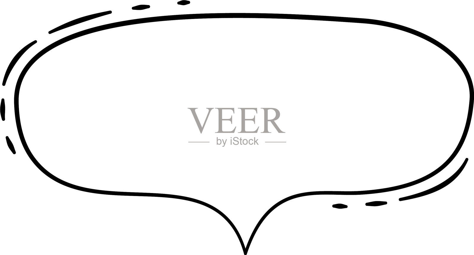 漫画演讲泡泡流行艺术图标手绘和设计元素图片