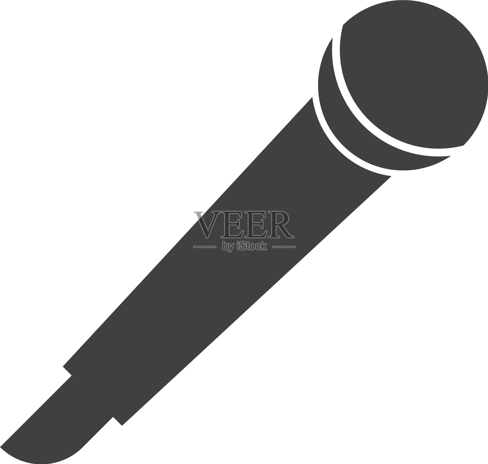 麦克风图标设计元素图片