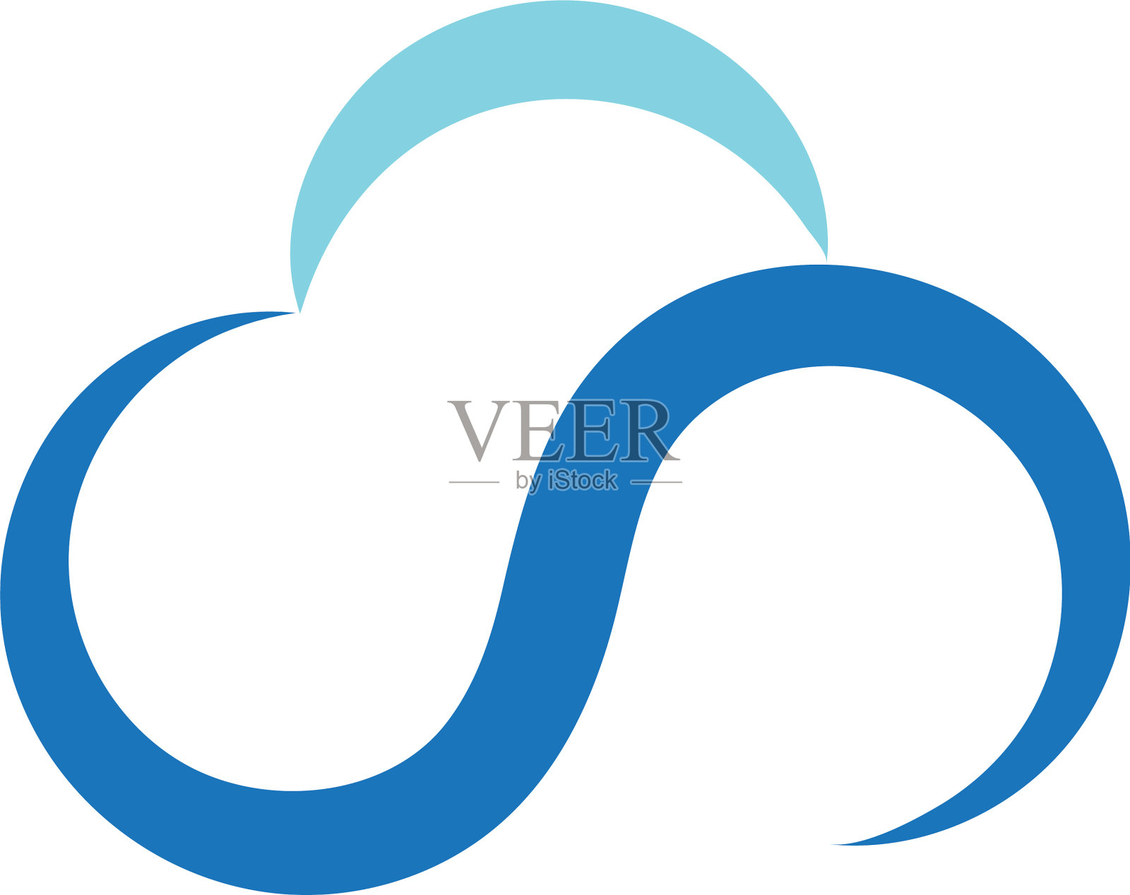 云的标志设计元素图片